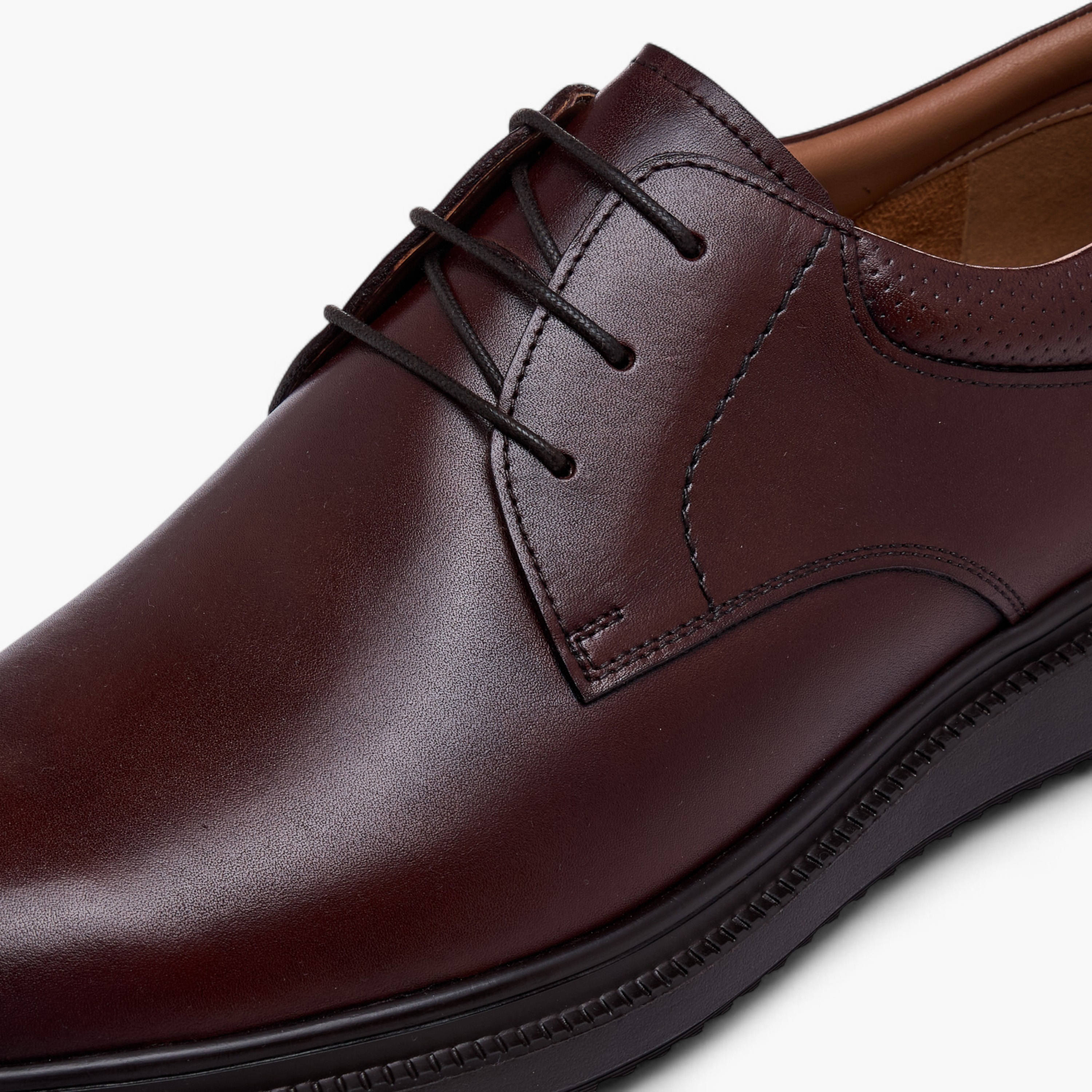 LBL by Shoexpress Solid Lace-Up Derby Shoes-men-shoes-formalshoes-image-4