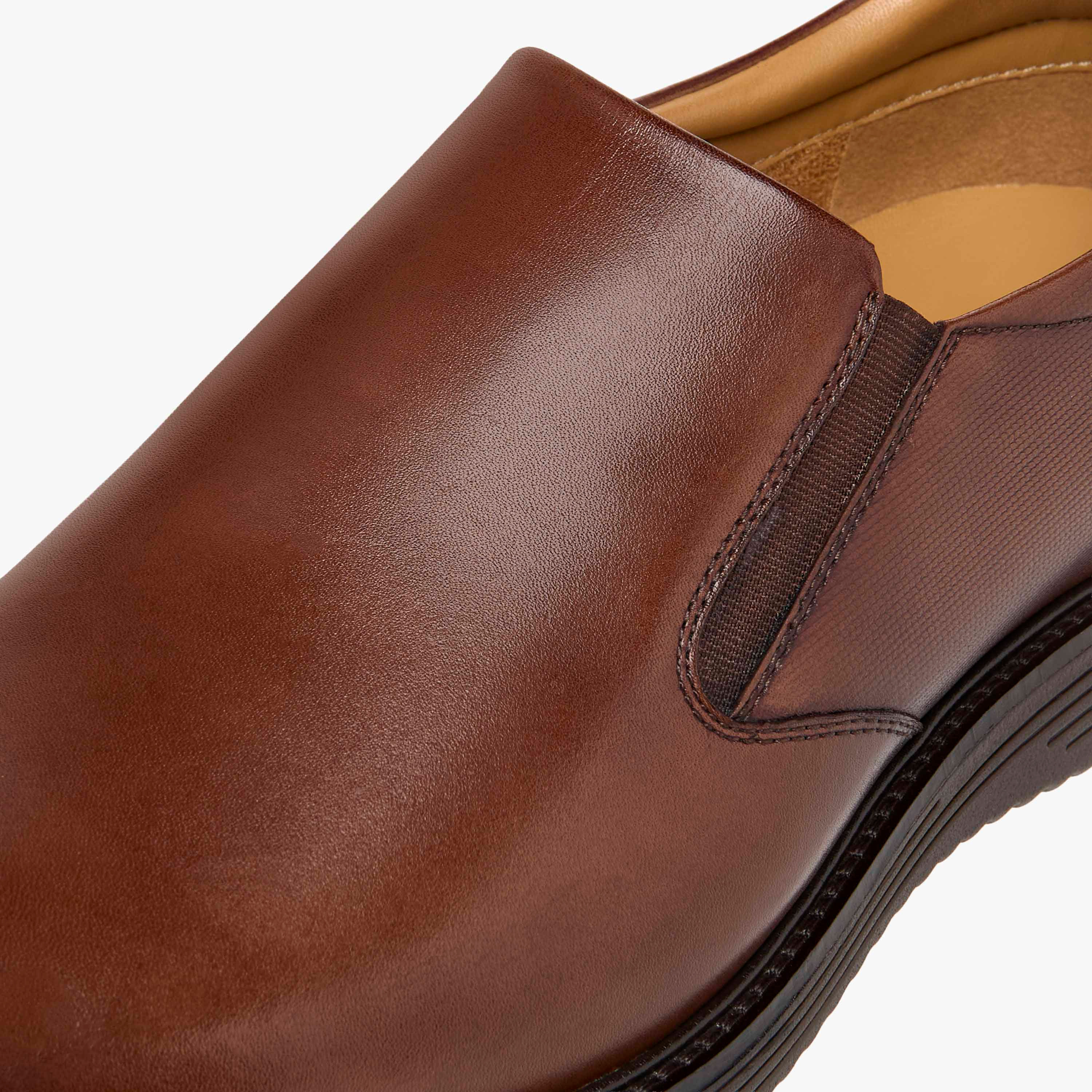 Duchini Men's Leather Solid Slip-On Loafers-men-shoes-formalshoes-image-4