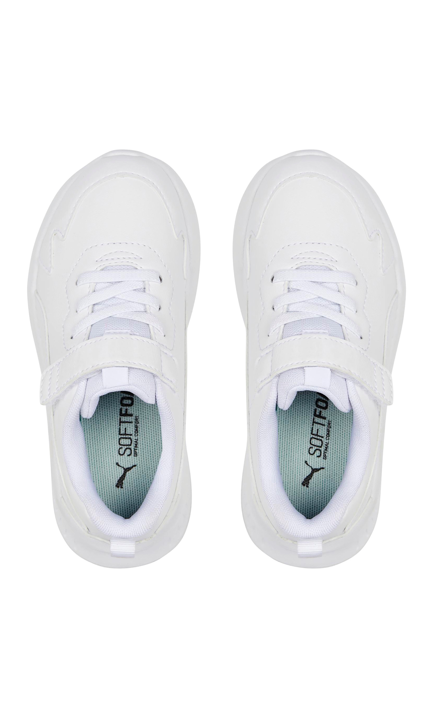 Puma Boys Run Sl Ac+ Ps Hook & Loop Lightweight Running Shoes-boys-shoes-schoolshoes-image-4