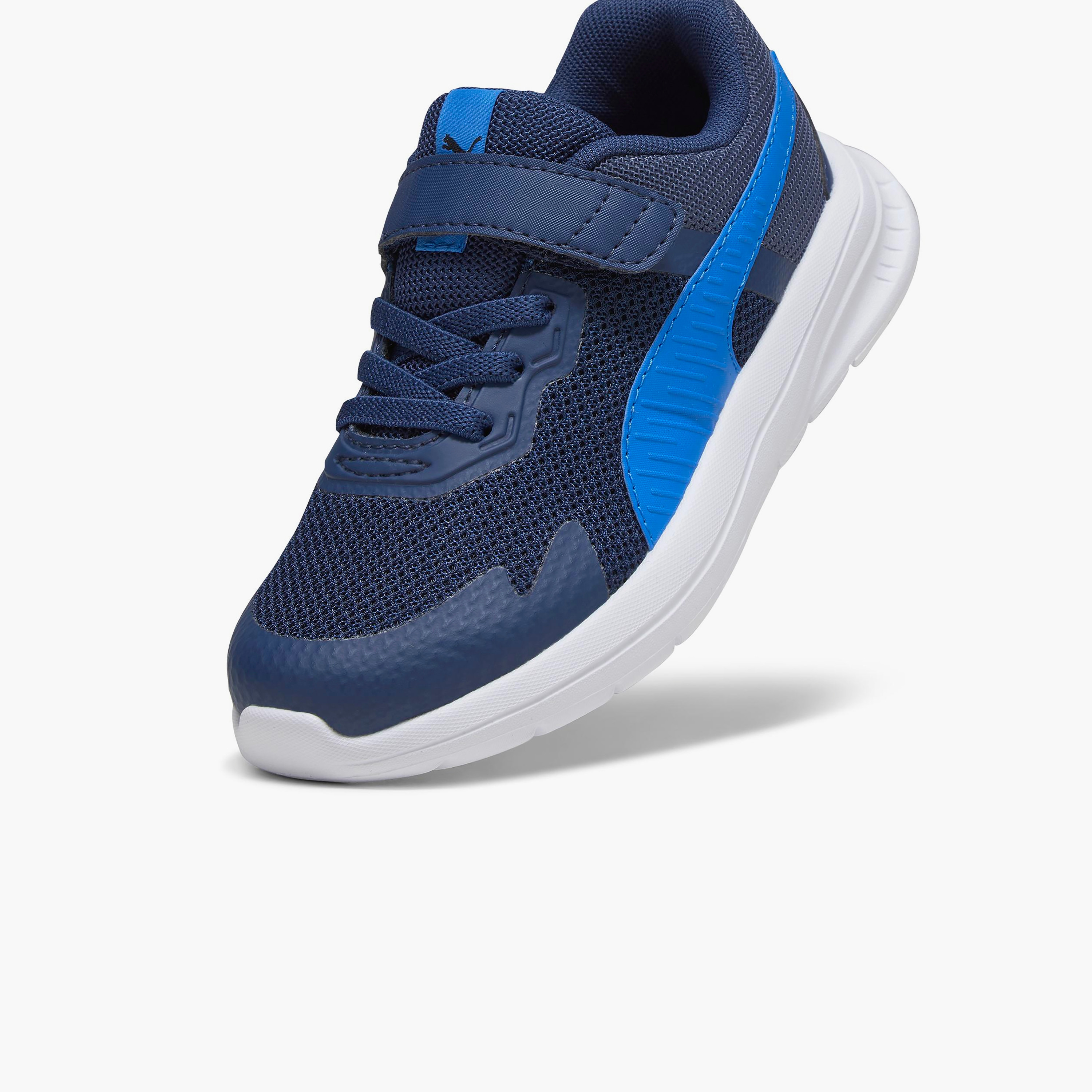 Puma Boys Run Mesh Kids Hook & Loop Cushioned Sole Running Shoes-sports-boys-shoes-image-6