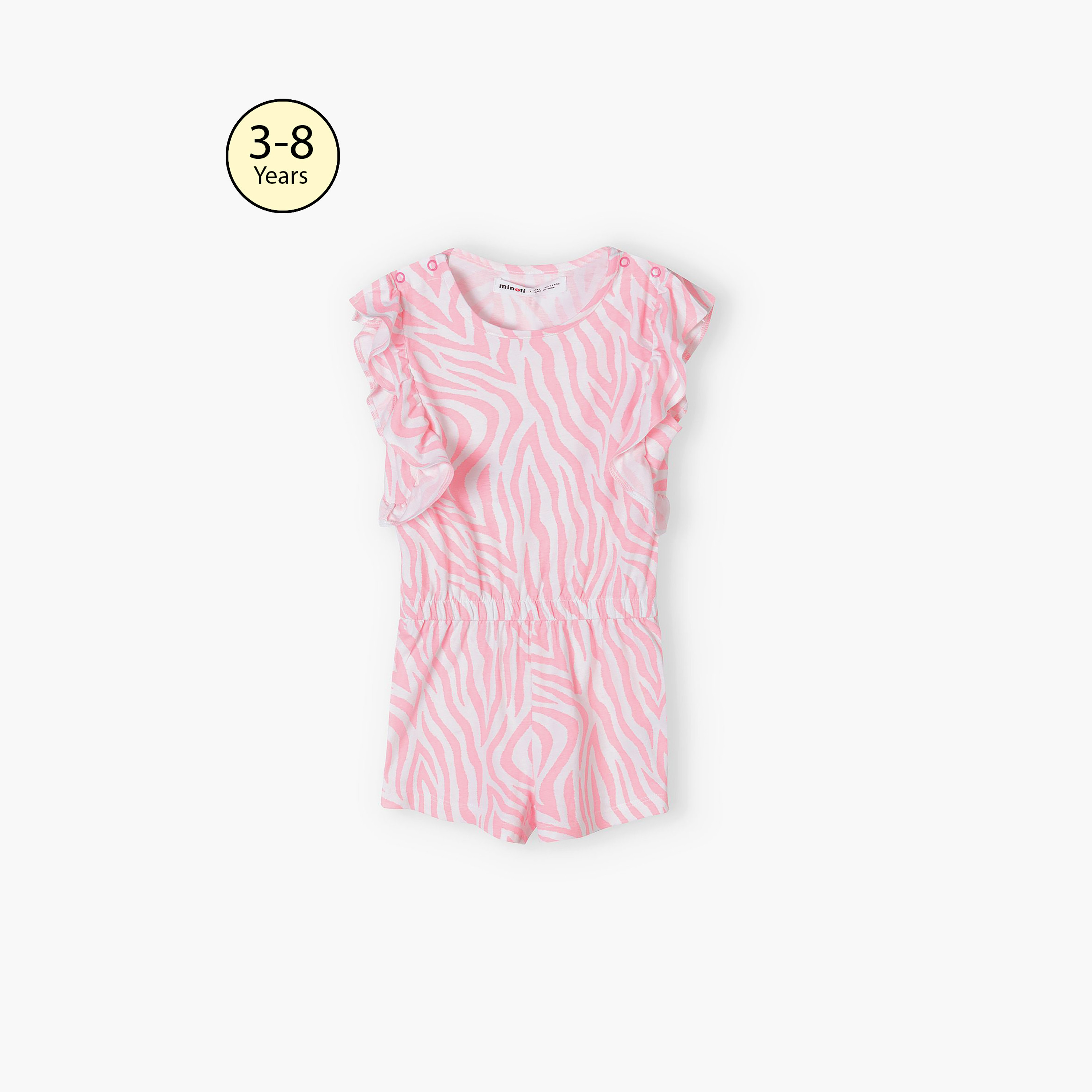 بدلة لعب مطبوعة بأكمام كاب  من مينوتي-girls-clothing-rompers-image-3