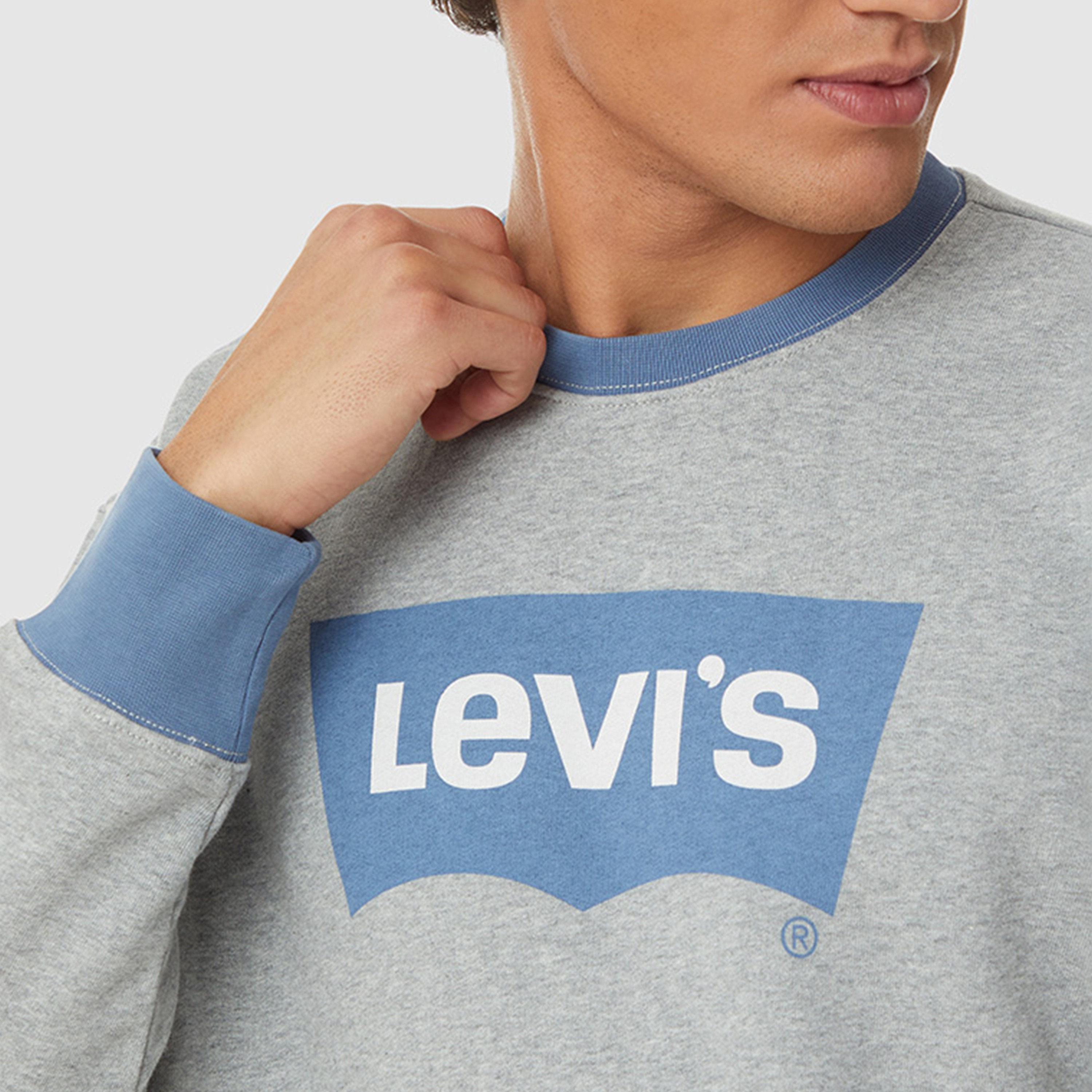 Levi's Men's Relaxed Fit Graphic Crew Neck Long Sleeves Sweatshirts-men-clothing-sweatersandpullovers-image-4