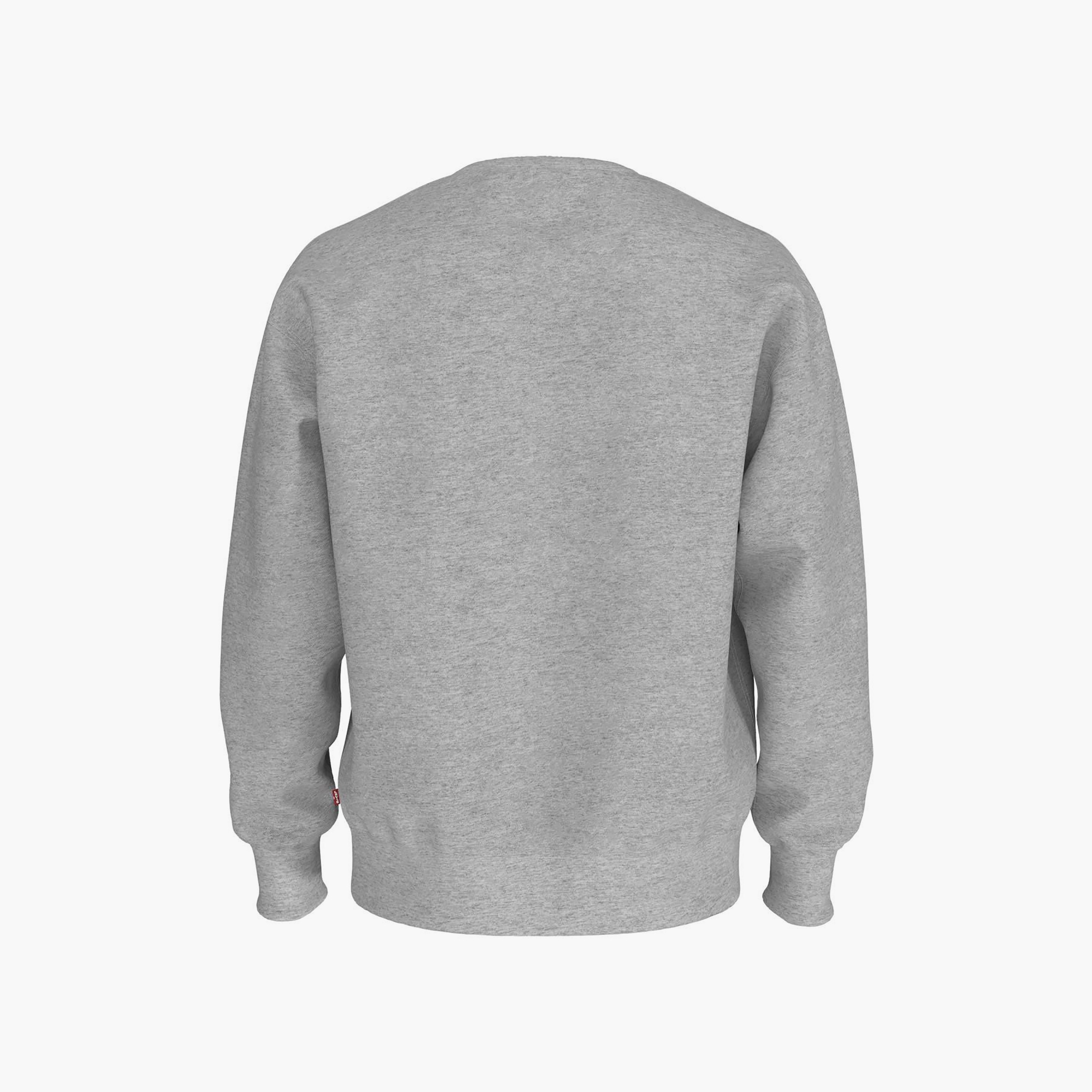 قميص من النوع الثقيل للرجال بأكمام طويلة وياقة دائرية وشعار Levi-men-clothing-hoodiesandsweatshirts-image-5