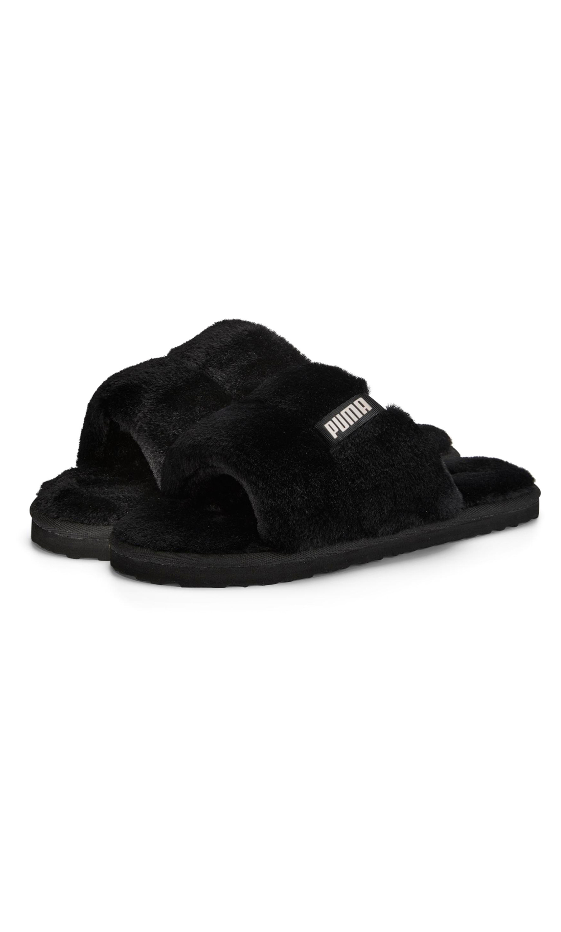 Puma Fluff Solo Slide Slippers 38752201-girls-shoes-flipflopsandslides-image-1
