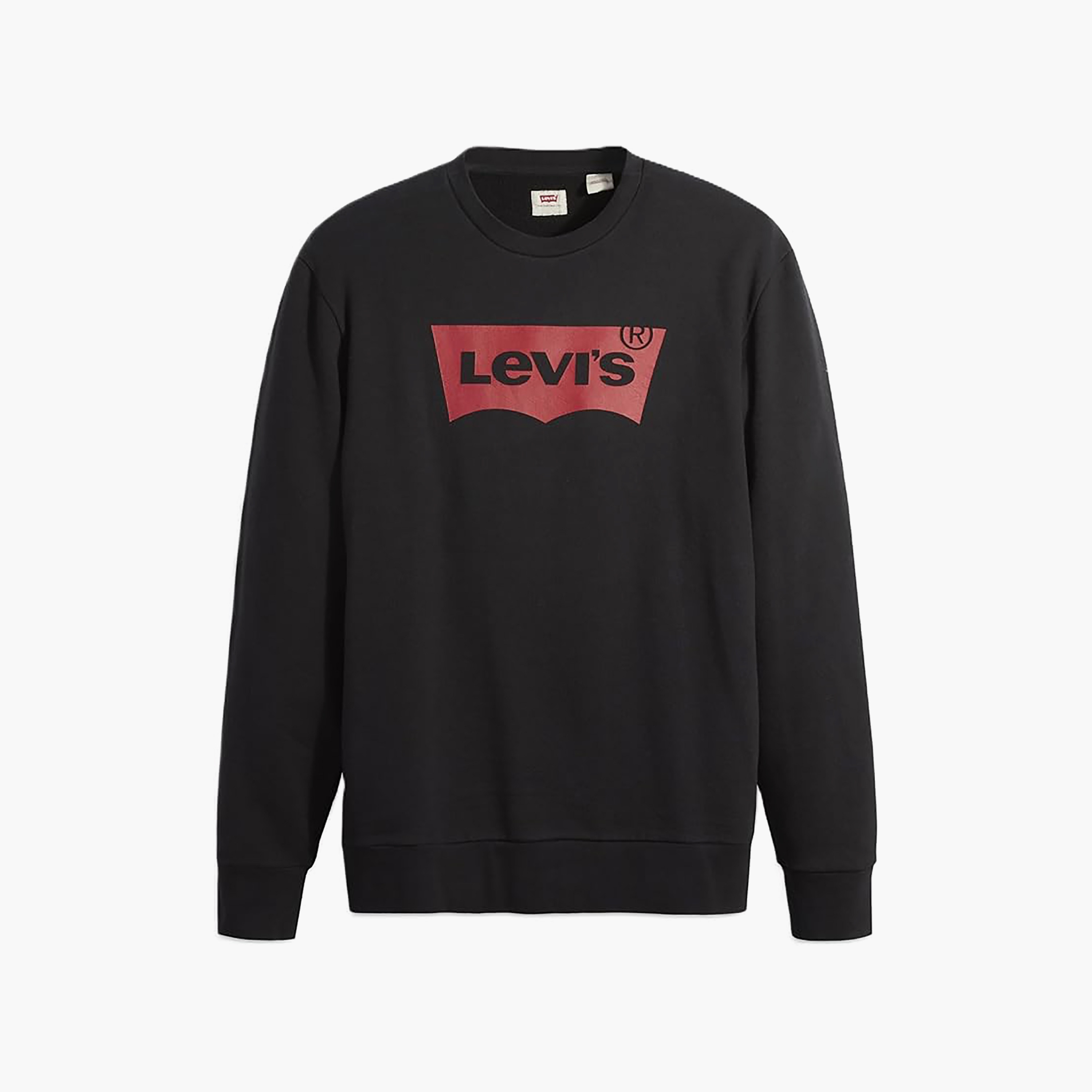 سويت شيرت رجالي بأكمام طويلة وياقة دائرية وشعار من ليفايس-men-clothing-hoodiesandsweatshirts-image-4