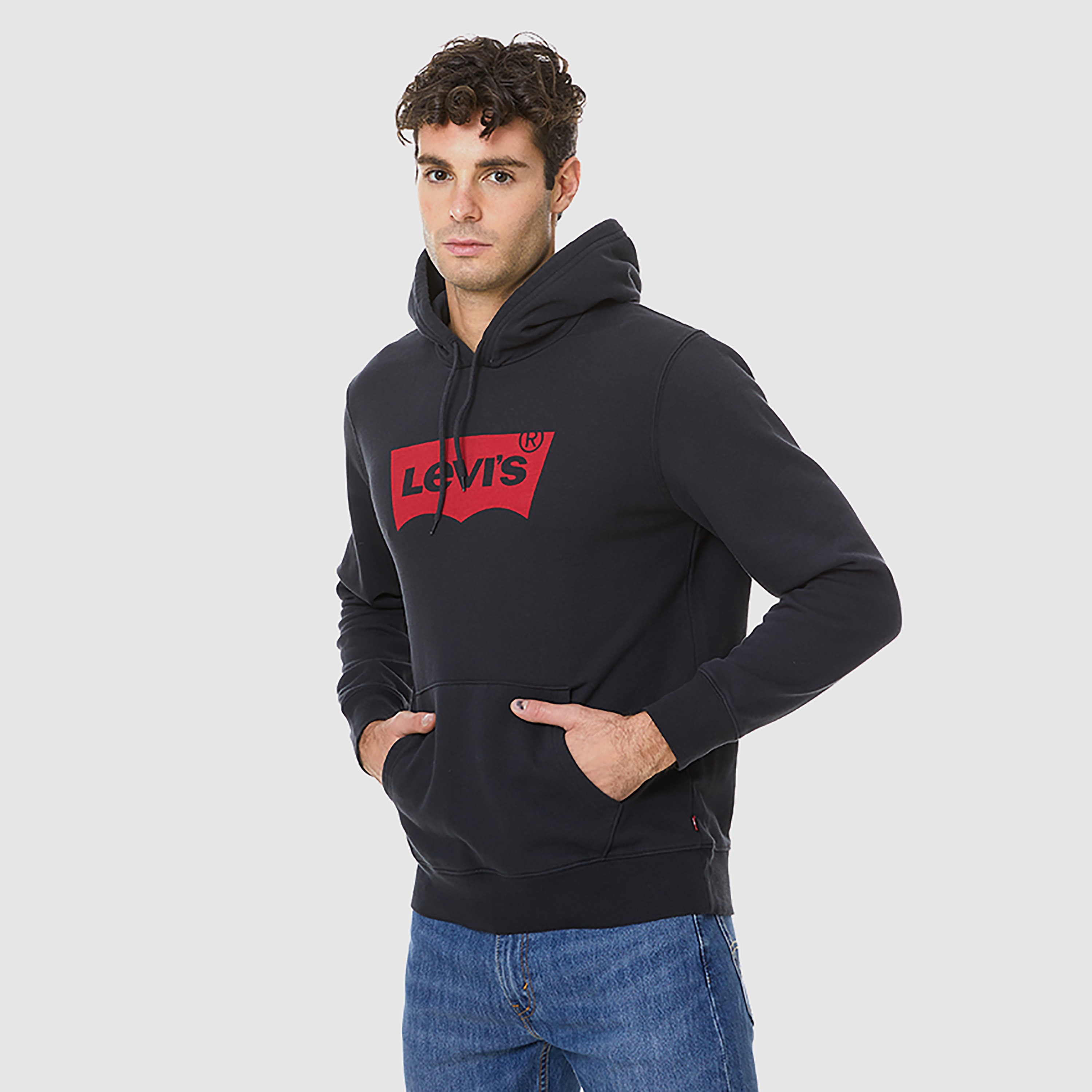 هودي رجالي بأكمام طويلة ورسومات جرافيكية من ليفايس-men-clothing-hoodiesandsweatshirts-image-1