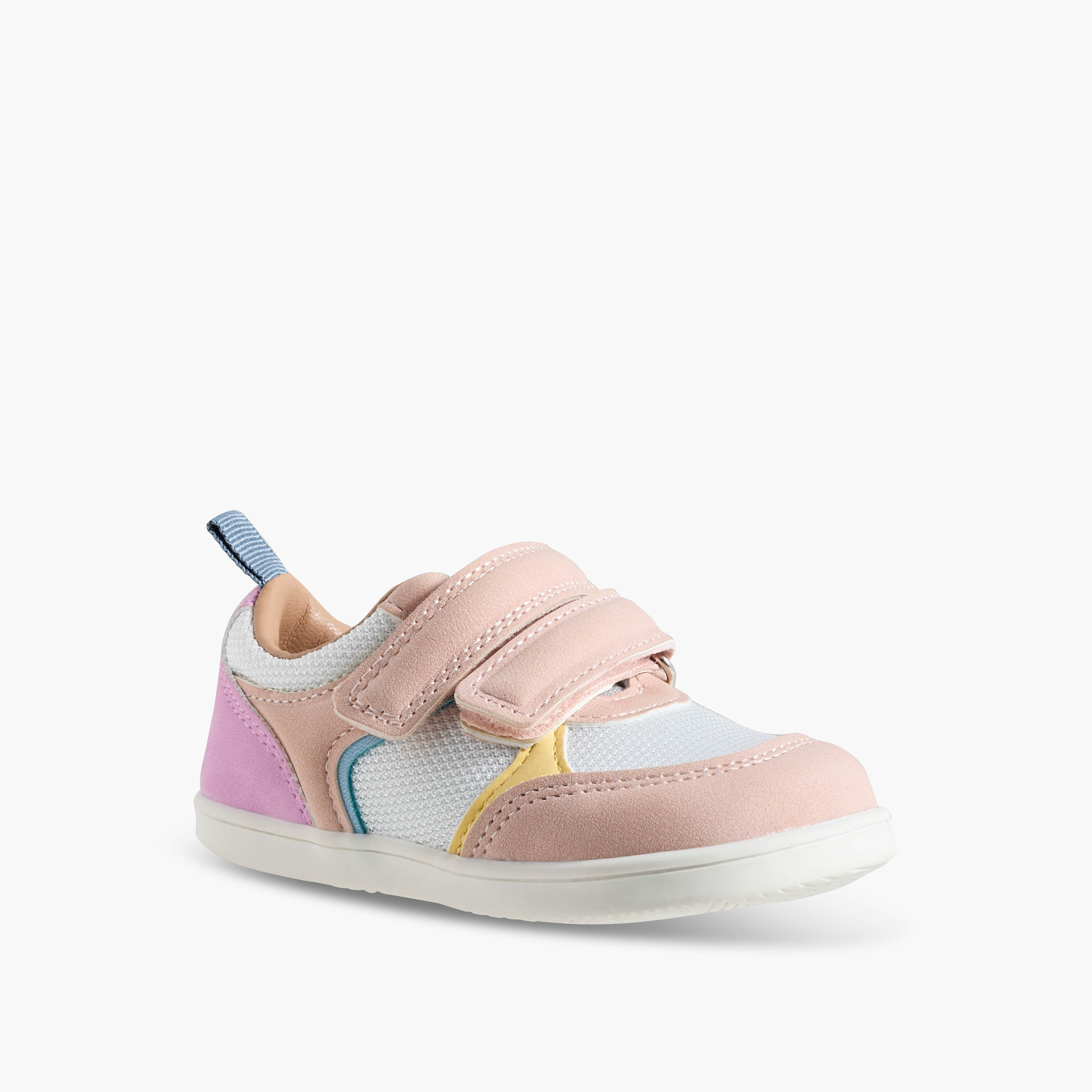Barefeet Girls Hook & Loop Sneakers-girls-shoes-sneakers-image-2