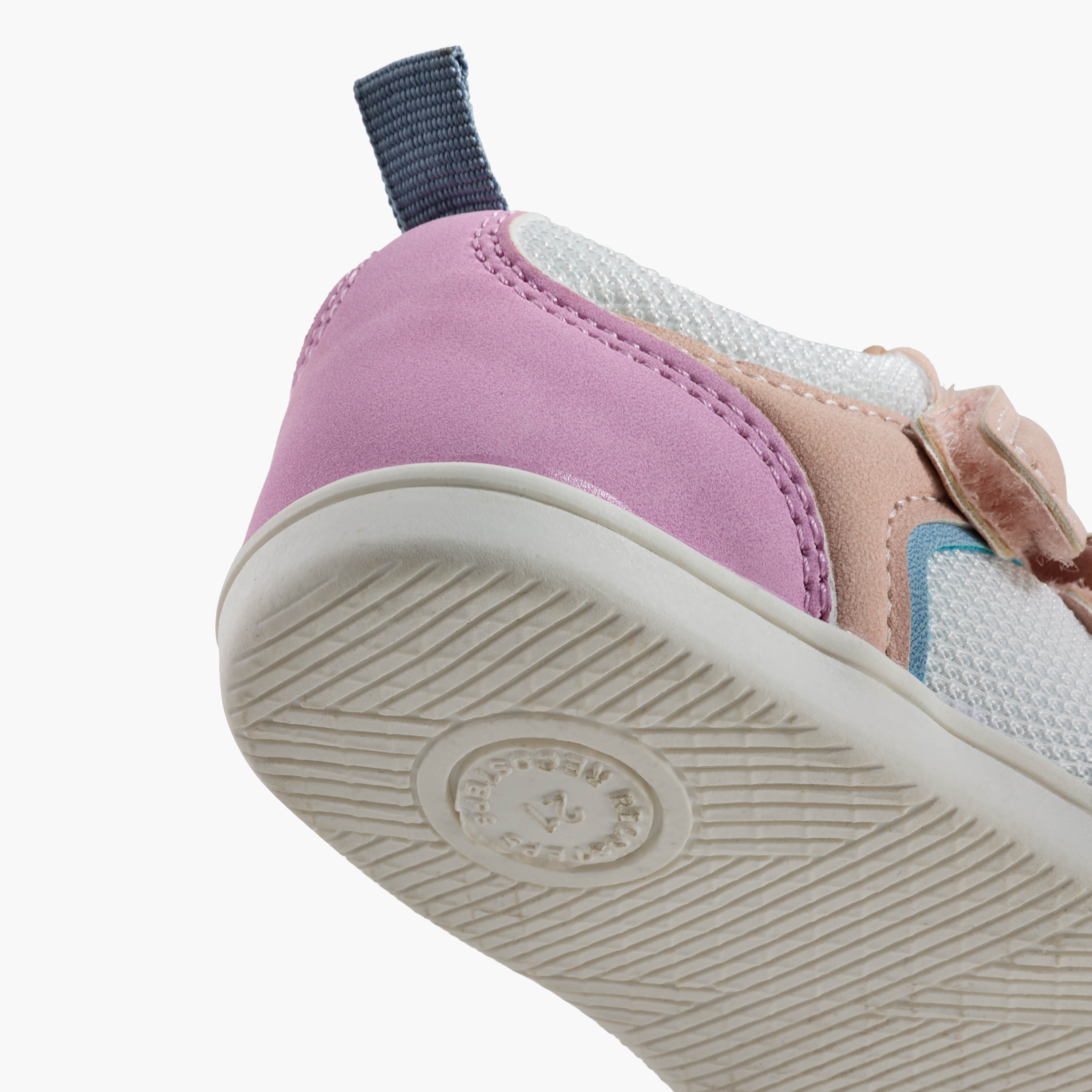 Barefeet Girls Hook & Loop Sneakers-girls-shoes-sneakers-image-5