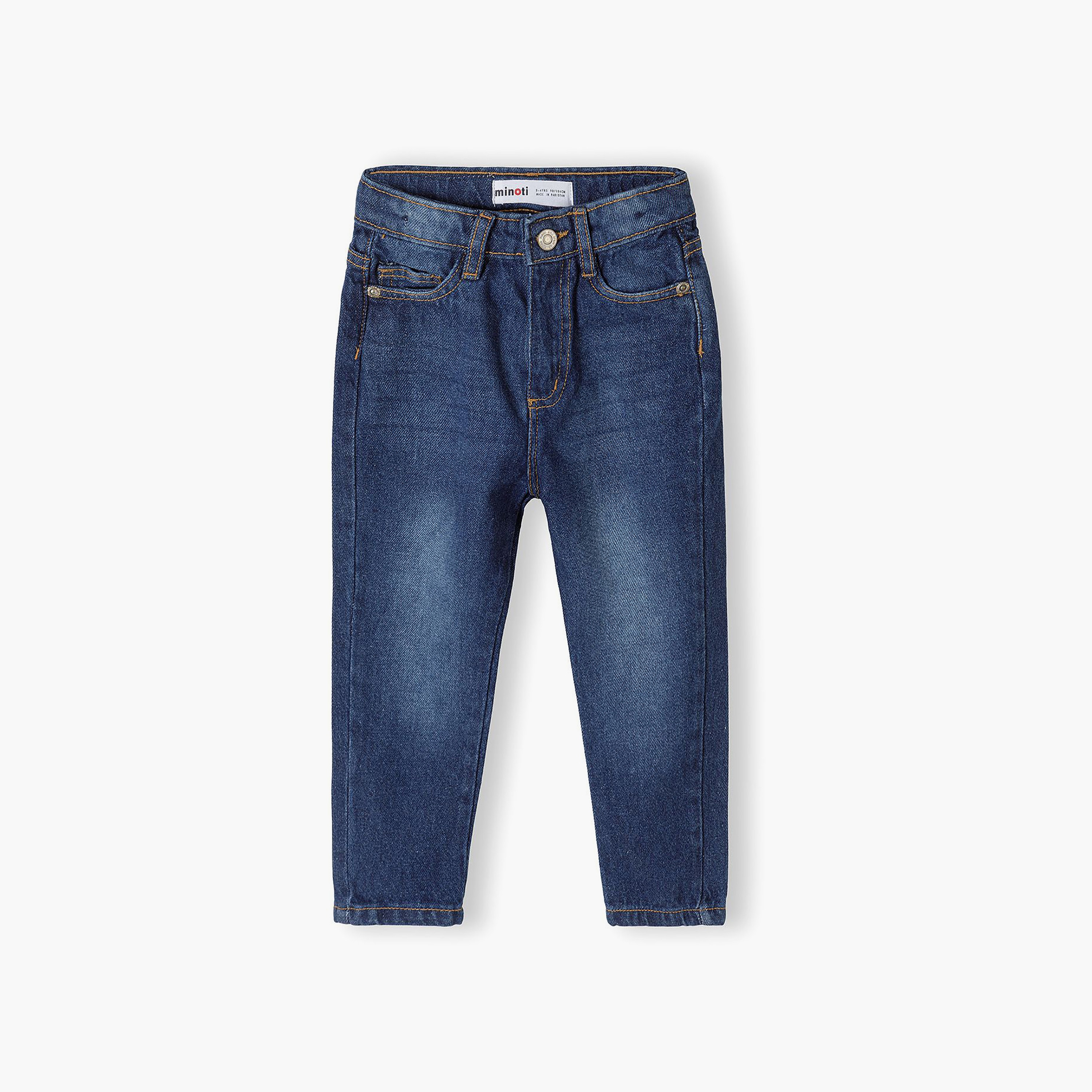 Minoti Solid Mom Fit Denim Jeans-girls-clothing-bottoms-jeansandjeggings-image-4