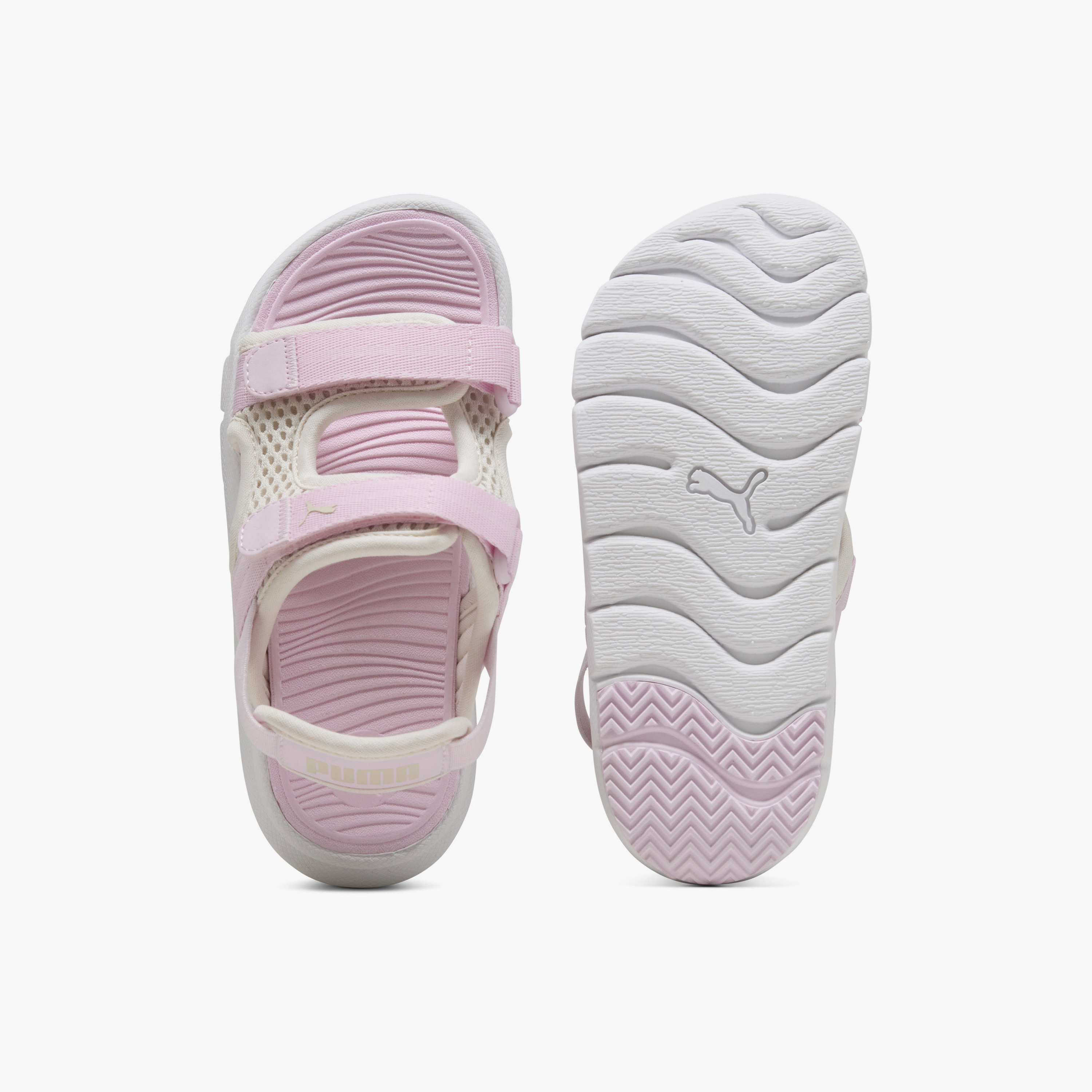 صندل بطبعات شعار وشريط إغلاق إيفولف للبنات من بوما-sports-girls-shoes-image-3
