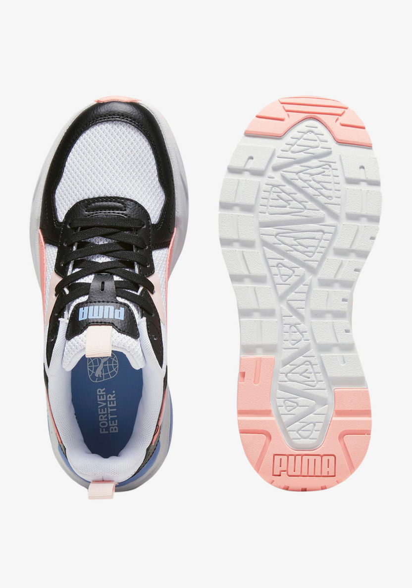 Puma Women's Panelled Lace-Up Trainers-Women%27s Sports Shoes-image-3