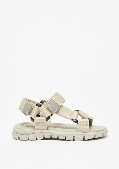 Barefeet Strappy Floaters with Hook and Loop Closure-Boy%27s Sandals-image-1