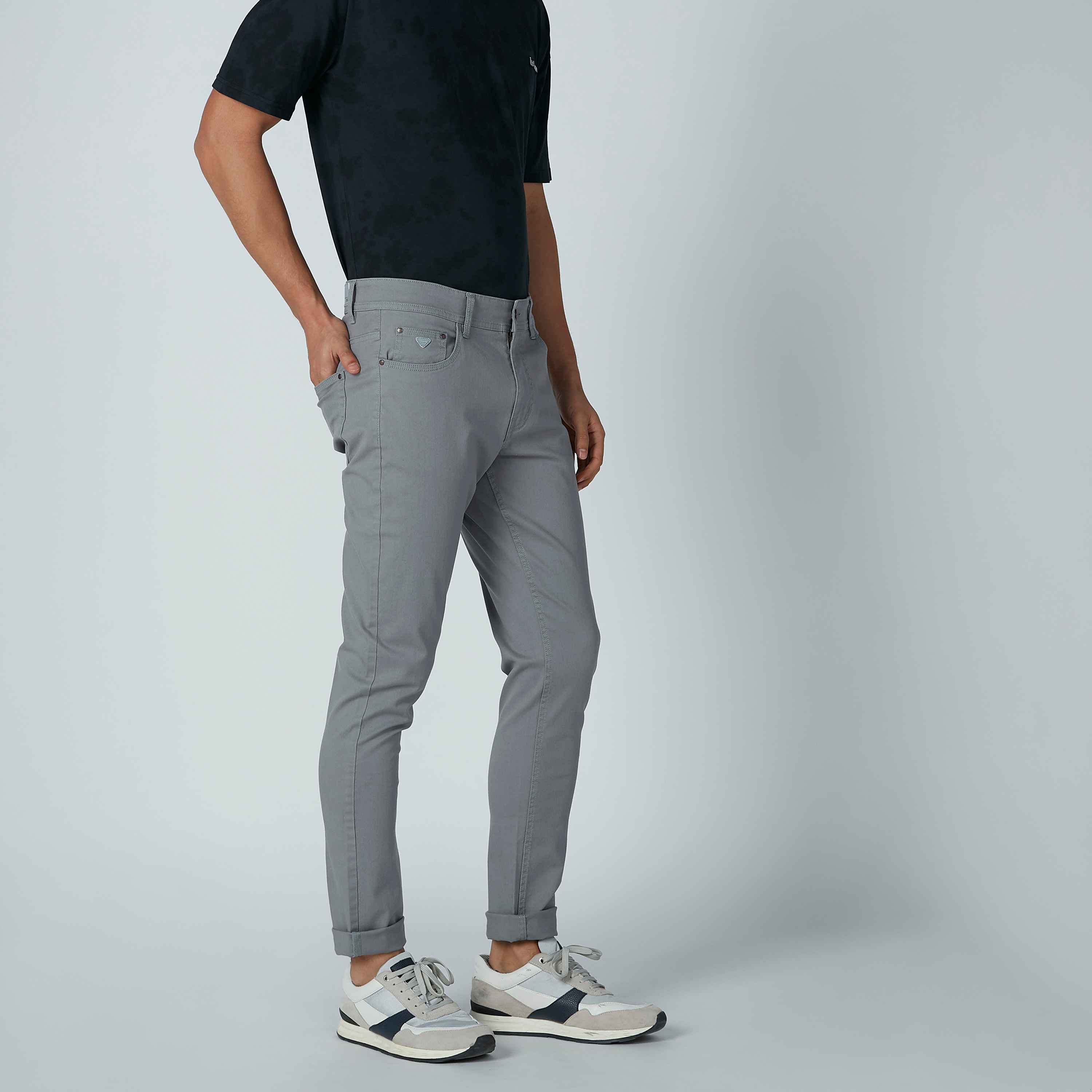 Solid Slim-Fit Jeans with Pocket Detail-men-clothing-bottoms-jeans-image-3