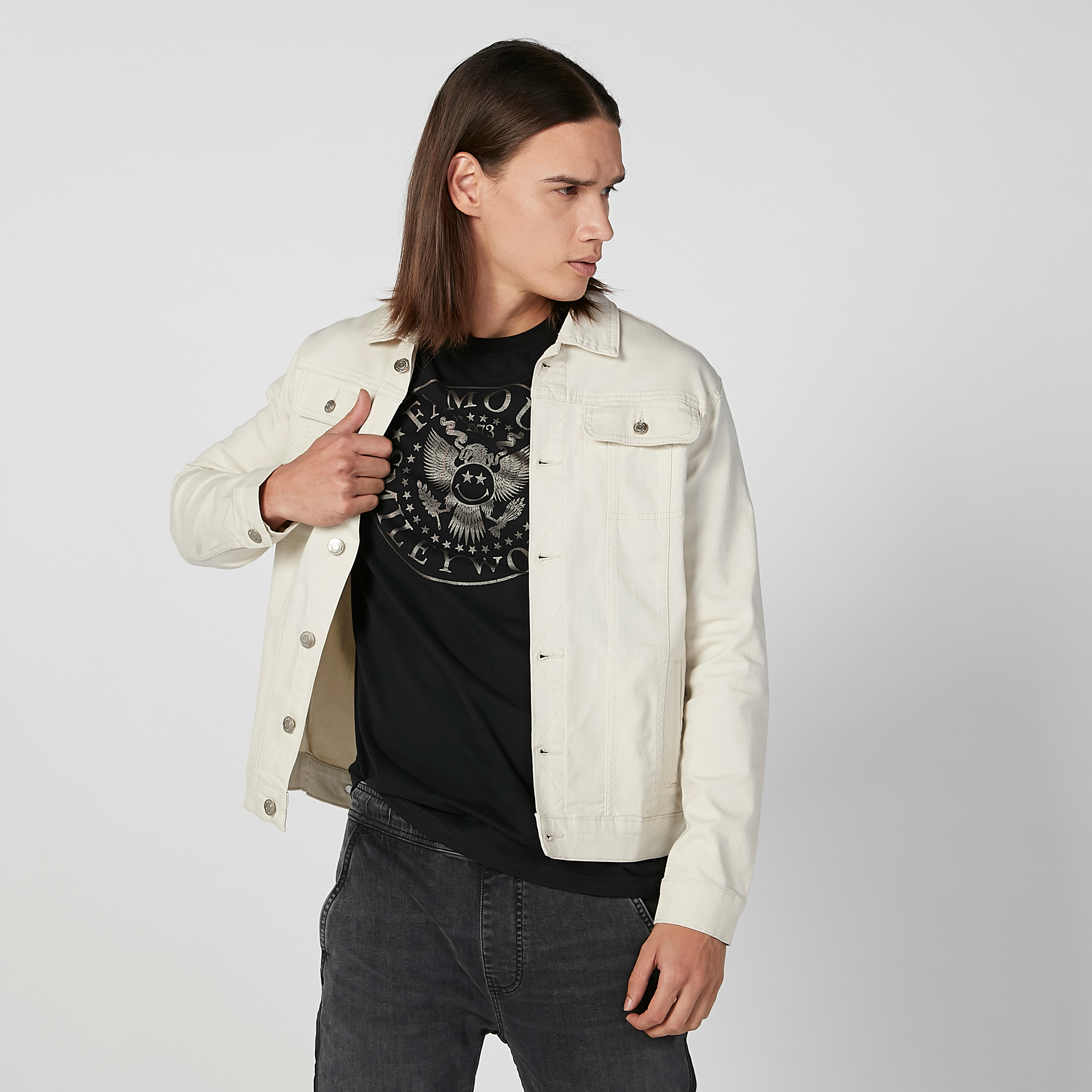 Denim 2024 jacket plain