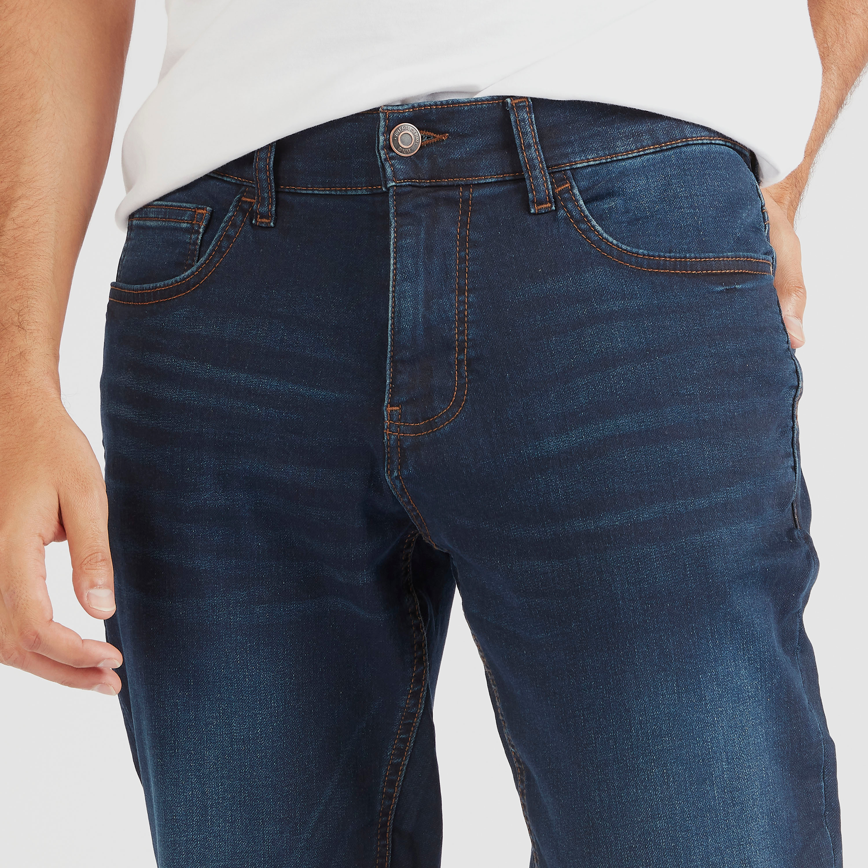 Slim Mid-Rise Waist Jeans with Pockets-men-clothing-bottoms-jeans-image-3