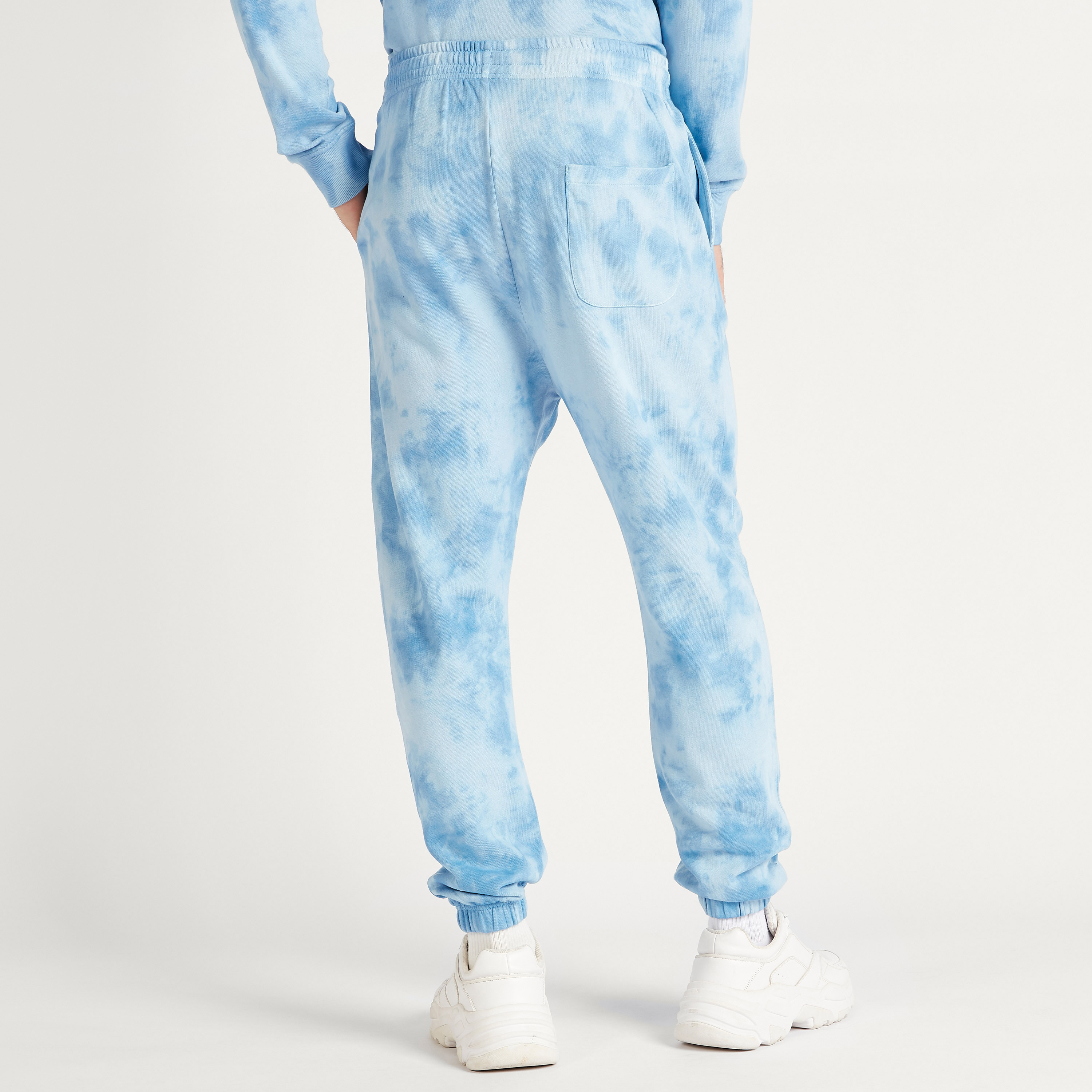 Shop Tie-Dye Joggers with Drawstring Closure and Pockets Online |  Centrepoint UAE