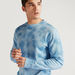 Tie-Dye Print Sweatshirt with Crew Neck and Long Sleeves-Sweatshirts-thumbnailMobile-2