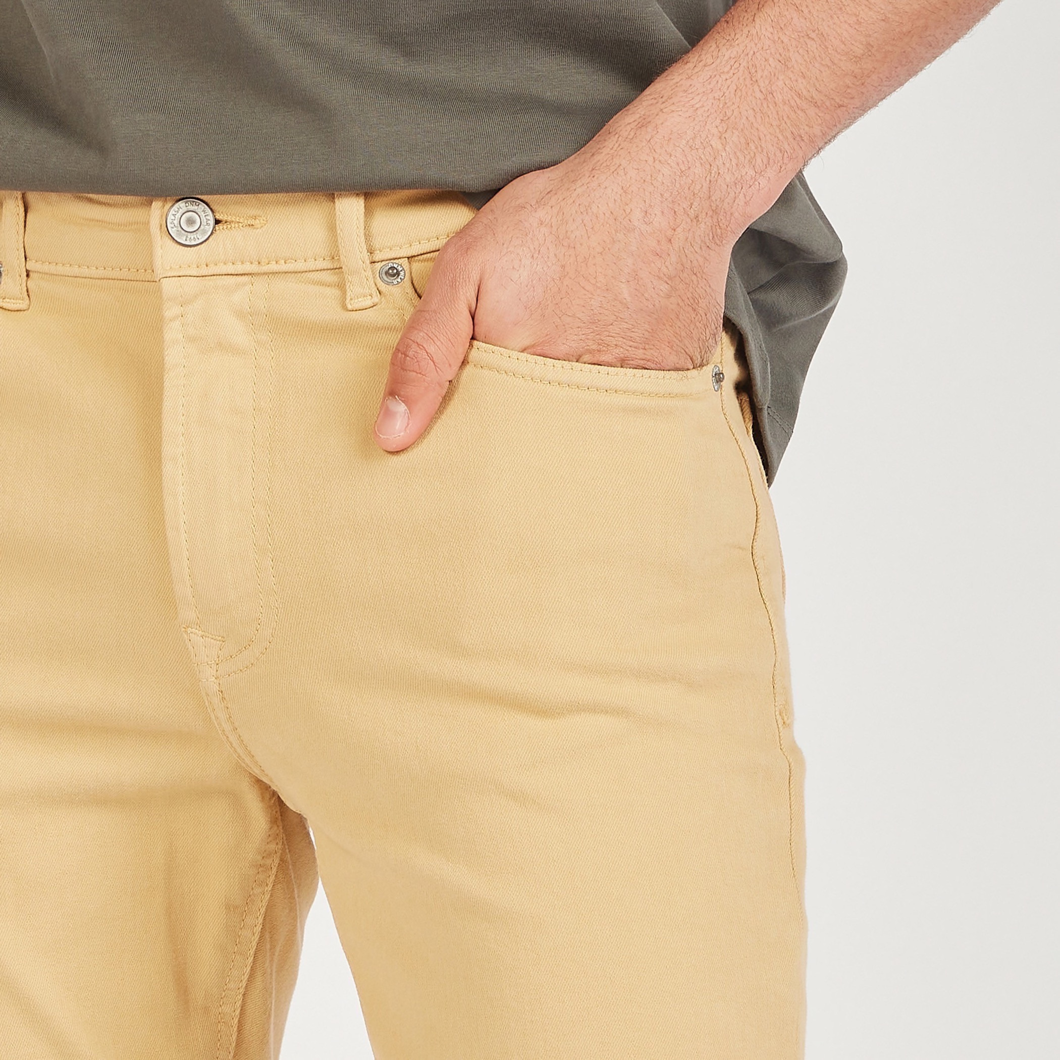Solid Skinny Fit Jeans with Pockets and Button Closure-men-clothing-jeans-image-8