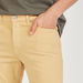 Solid Skinny Fit Jeans with Pockets and Button Closure-Jeans-thumbnailMobile-2