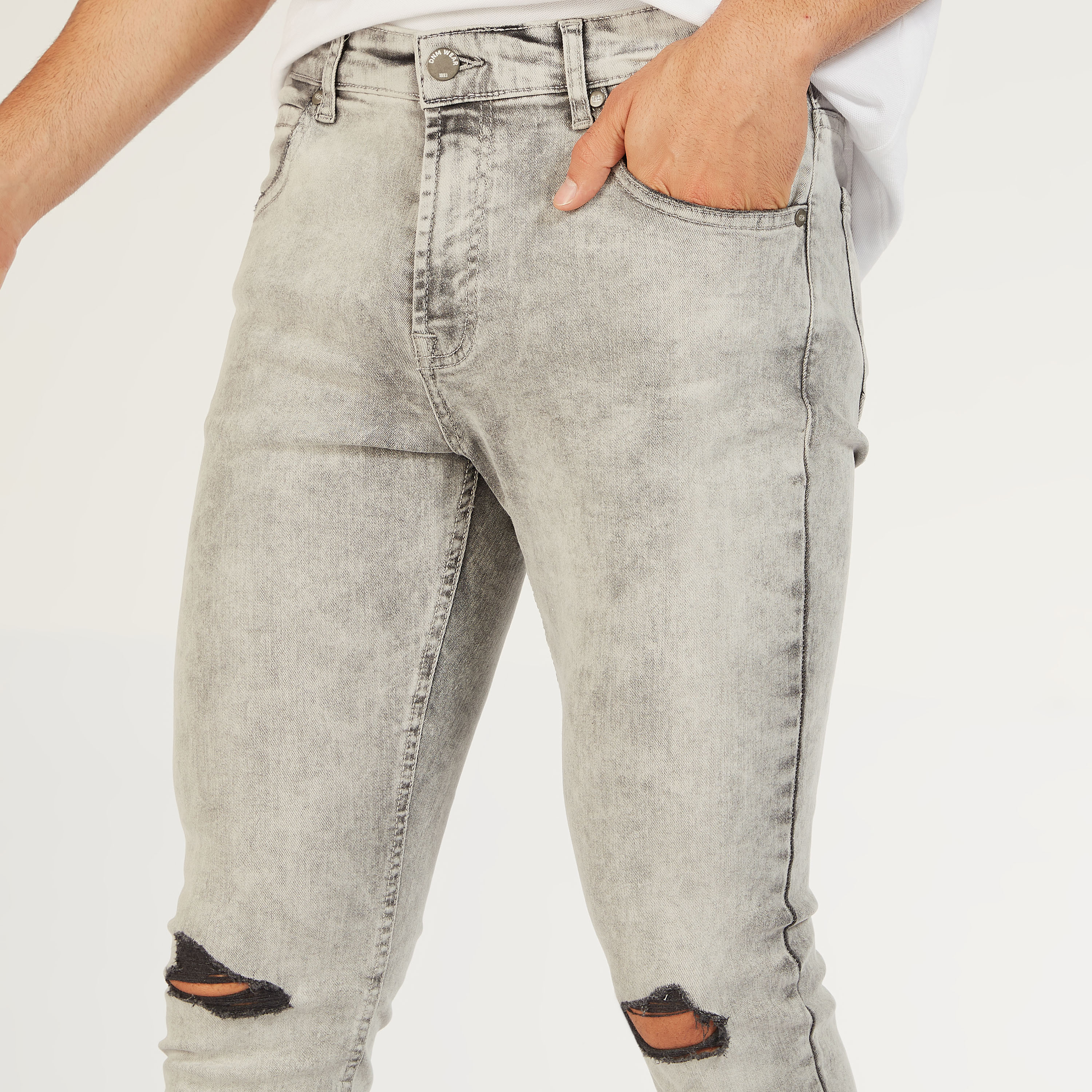 Solid Mid-Rise Jeans with Button Closure and Pockets-men-clothing-bottoms-jeans-image-3