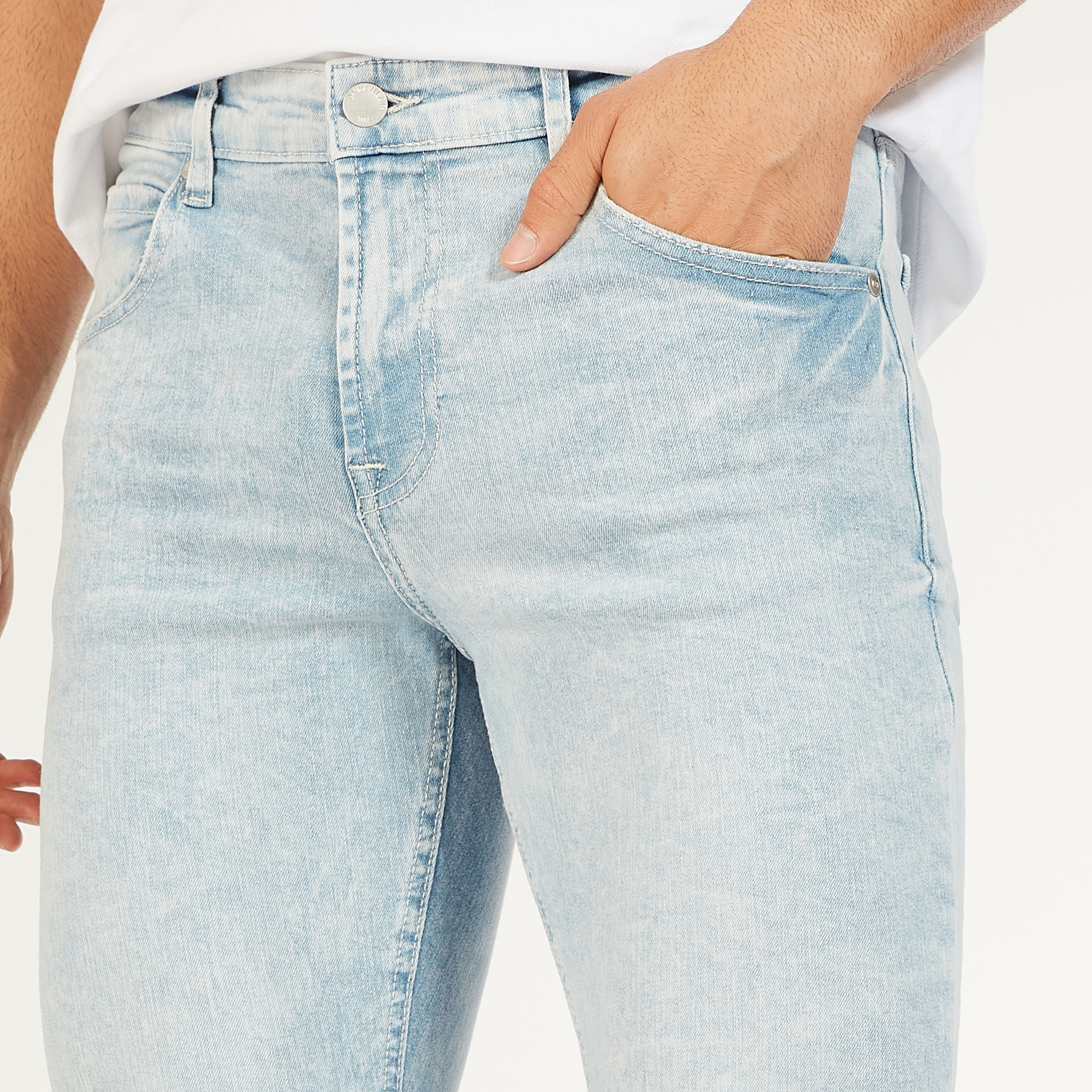 Solid Mid-Rise Jeans with Button Closure and Pockets-men-clothing-bottoms-jeans-image-8