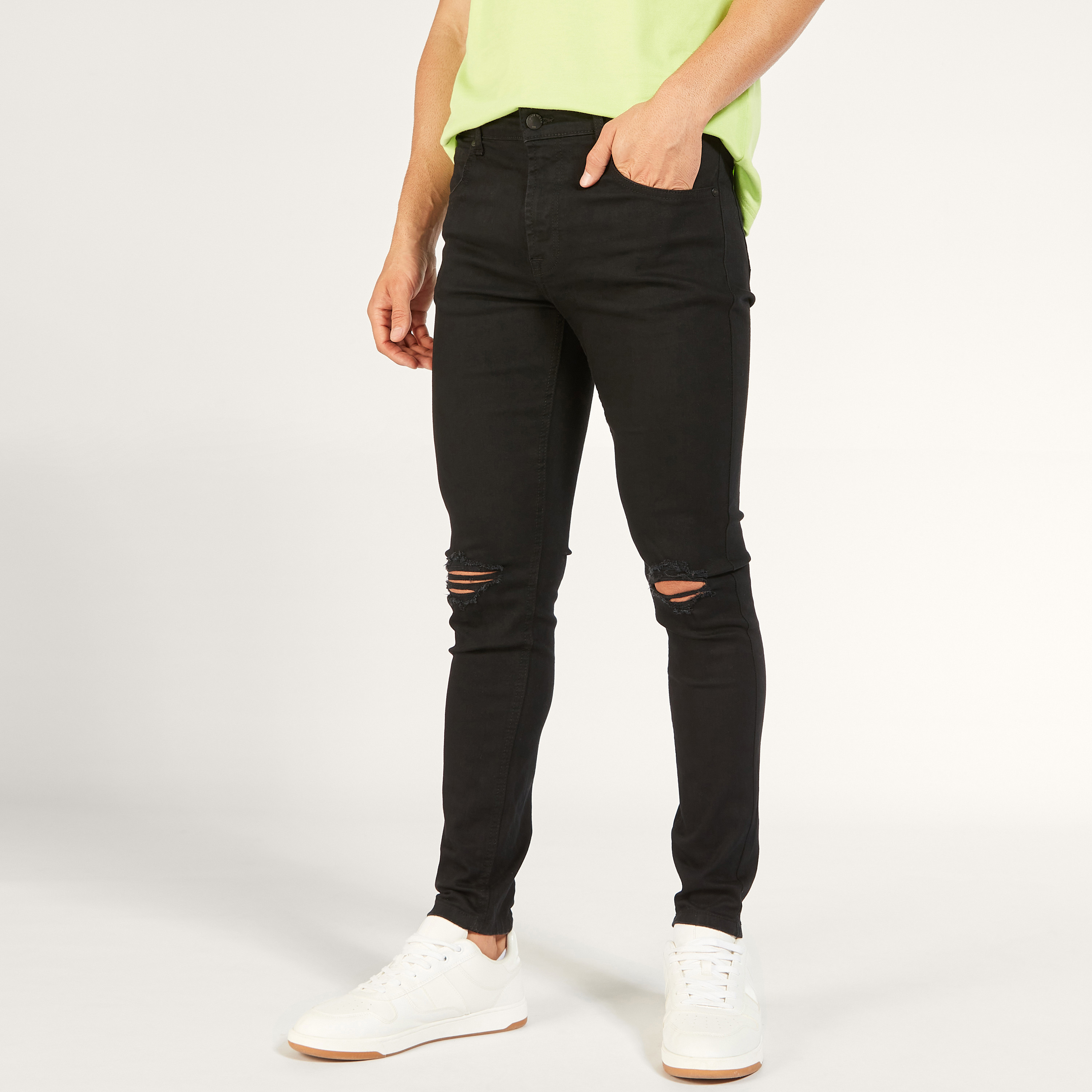 Solid Mid-Rise Jeans with Button Closure and Pockets-men-clothing-bottoms-jeans-image-11