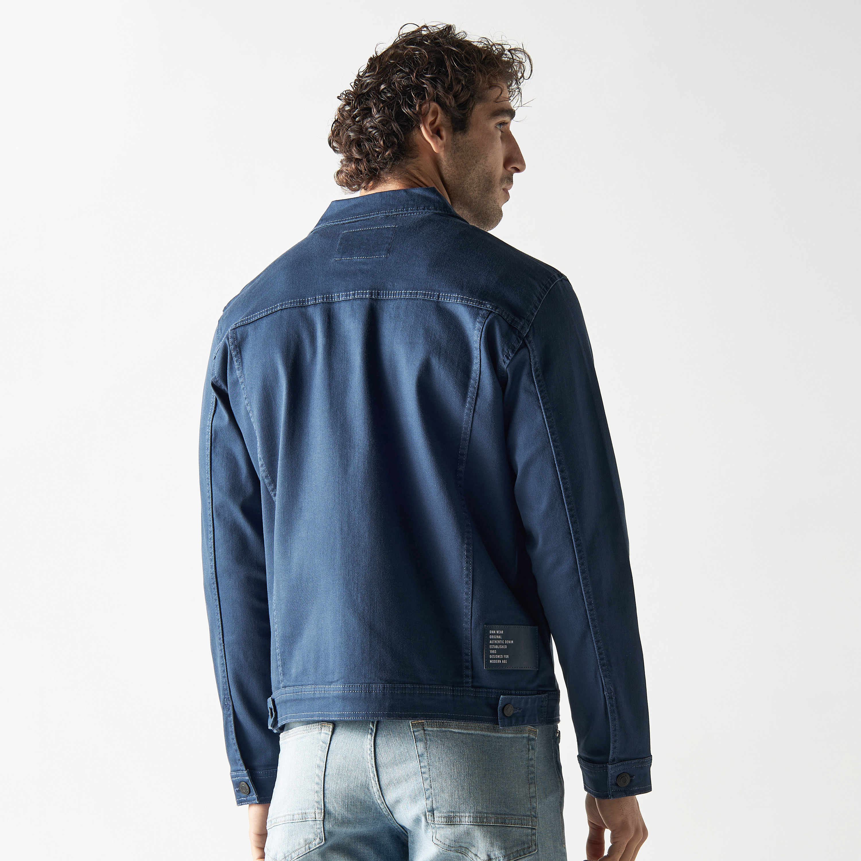 Full sleeve sales jeans jacket