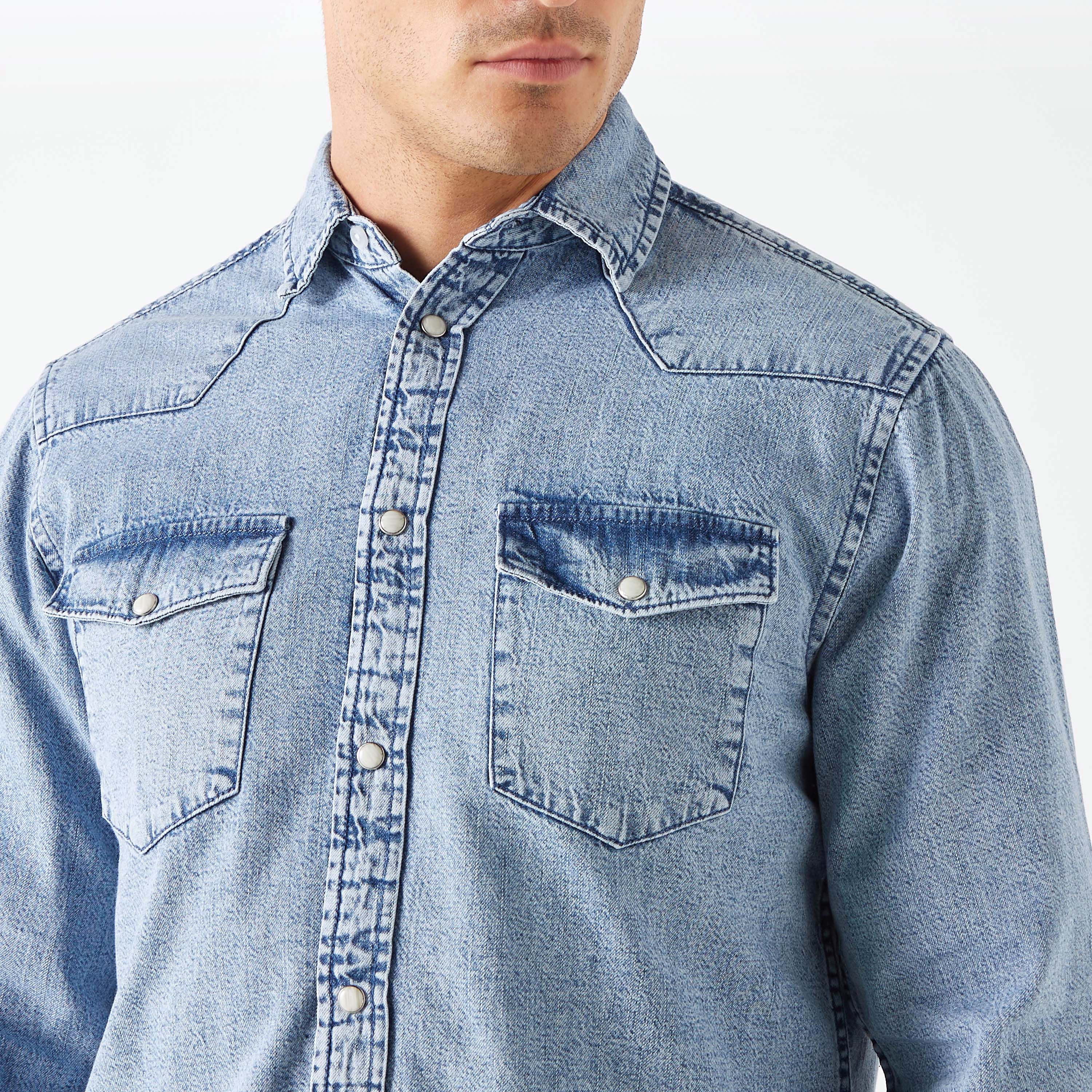 美品⭐︎CK JEANS Men's Relaxed Fit DenimShirt 美品⭐︎CK JEANS Men's Relaxed Fit DenimShirt Calvin Klein Jeans