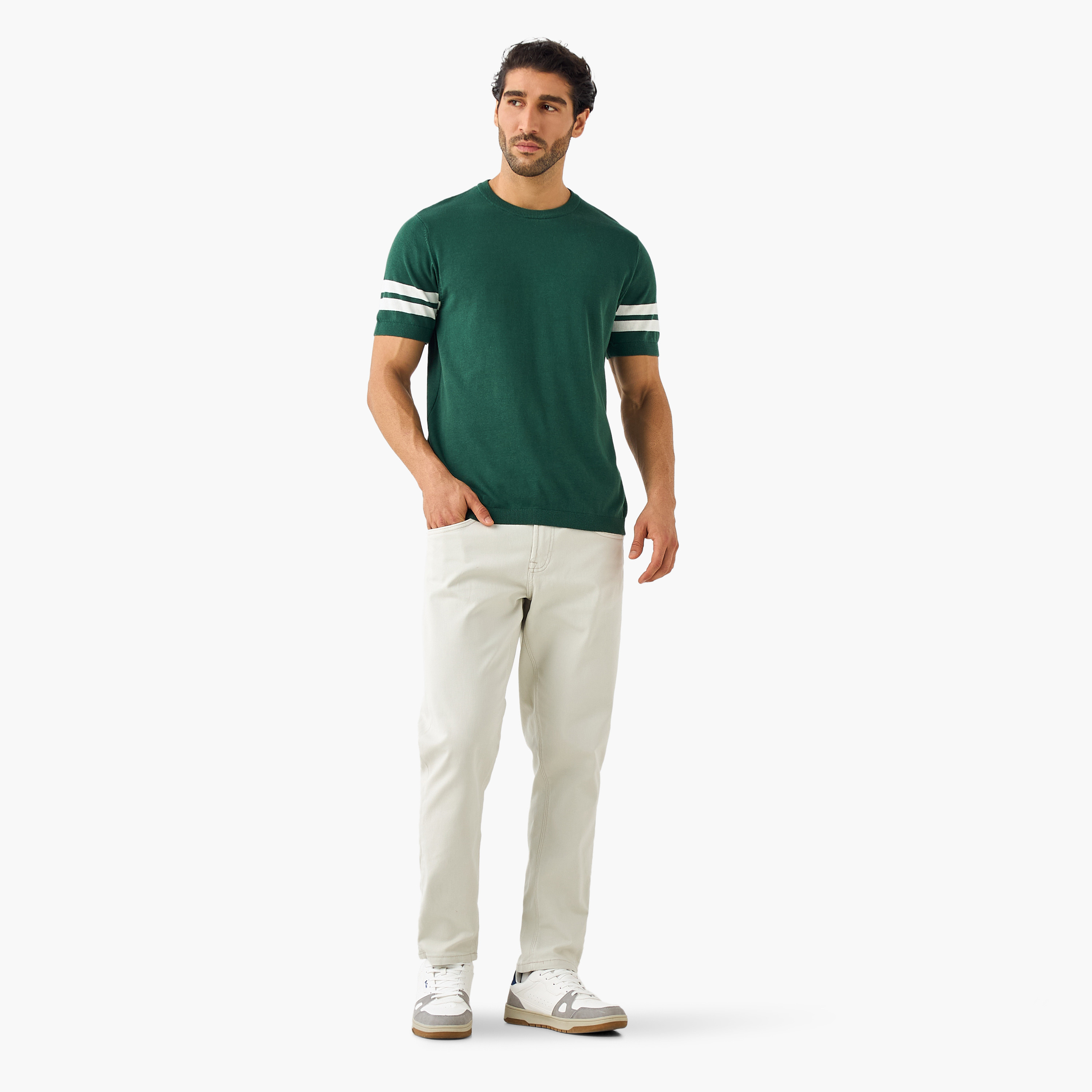 Slim Fit Mid-Rise Jeans with Button Closure-men-clothing-bottoms-jeans-image-2