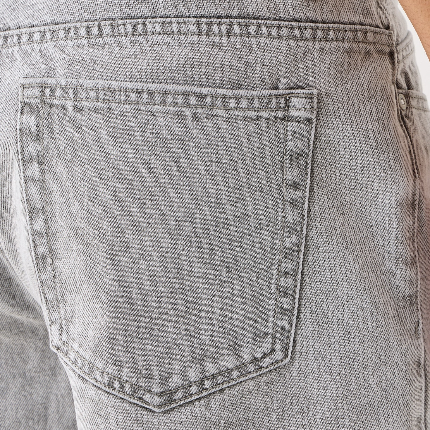 Denim Shorts with Button Closure and Pockets-men-clothing-bottoms-shorts-image-5