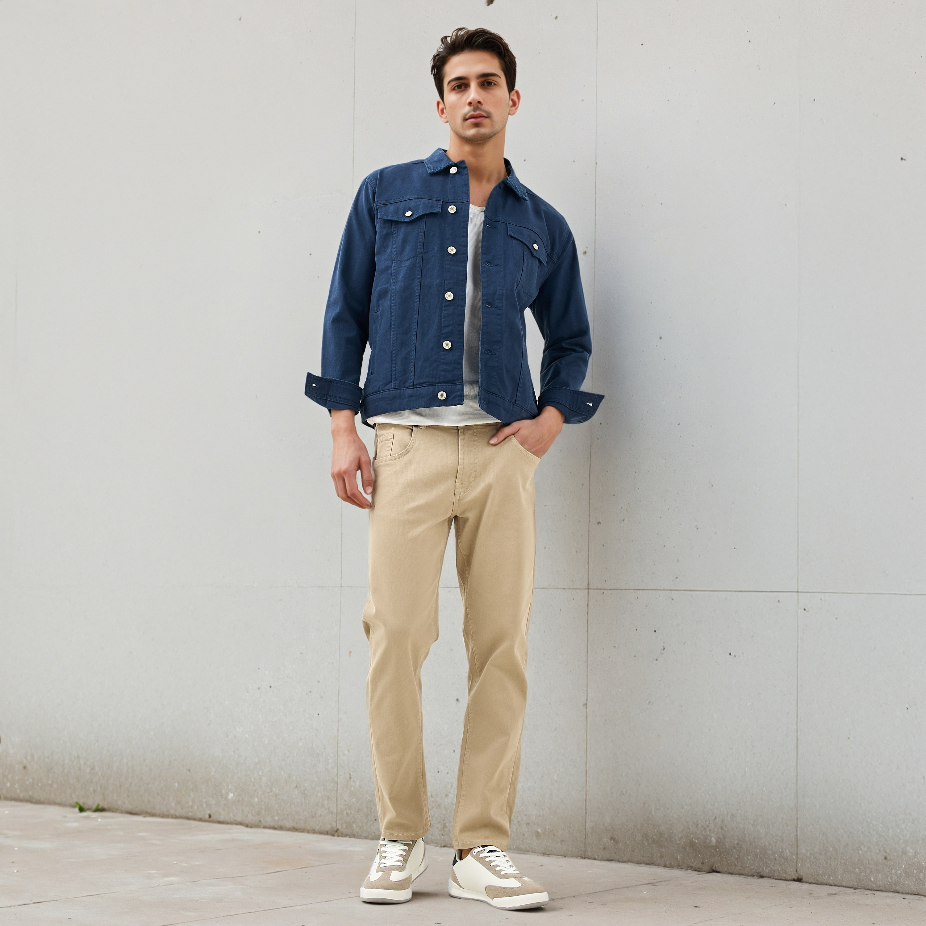 Slim Fit Jeans with Pockets-men-clothing-bottoms-jeans-image-2