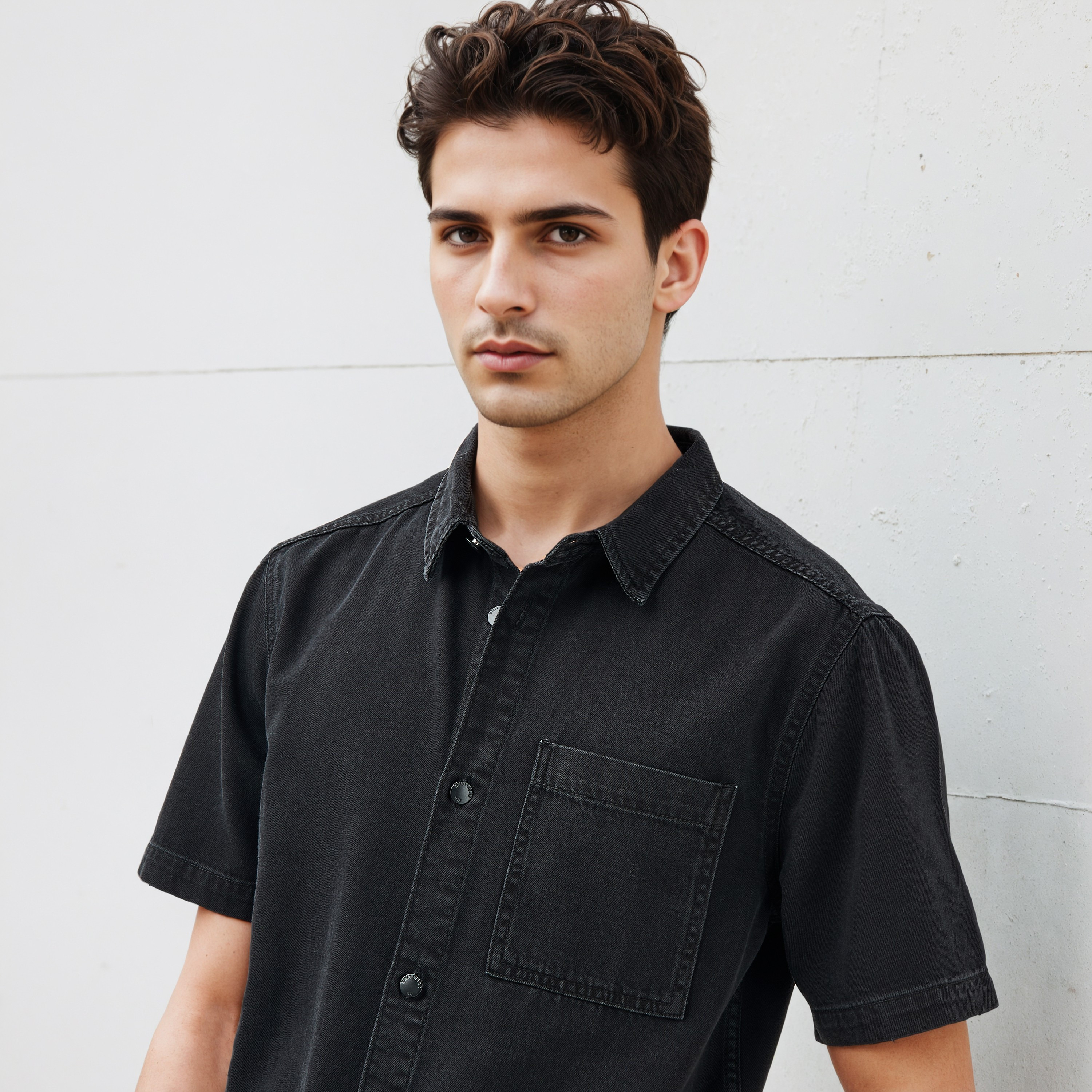 قميص بقصة مريحة وجيب-men-clothing-shirts-image-5