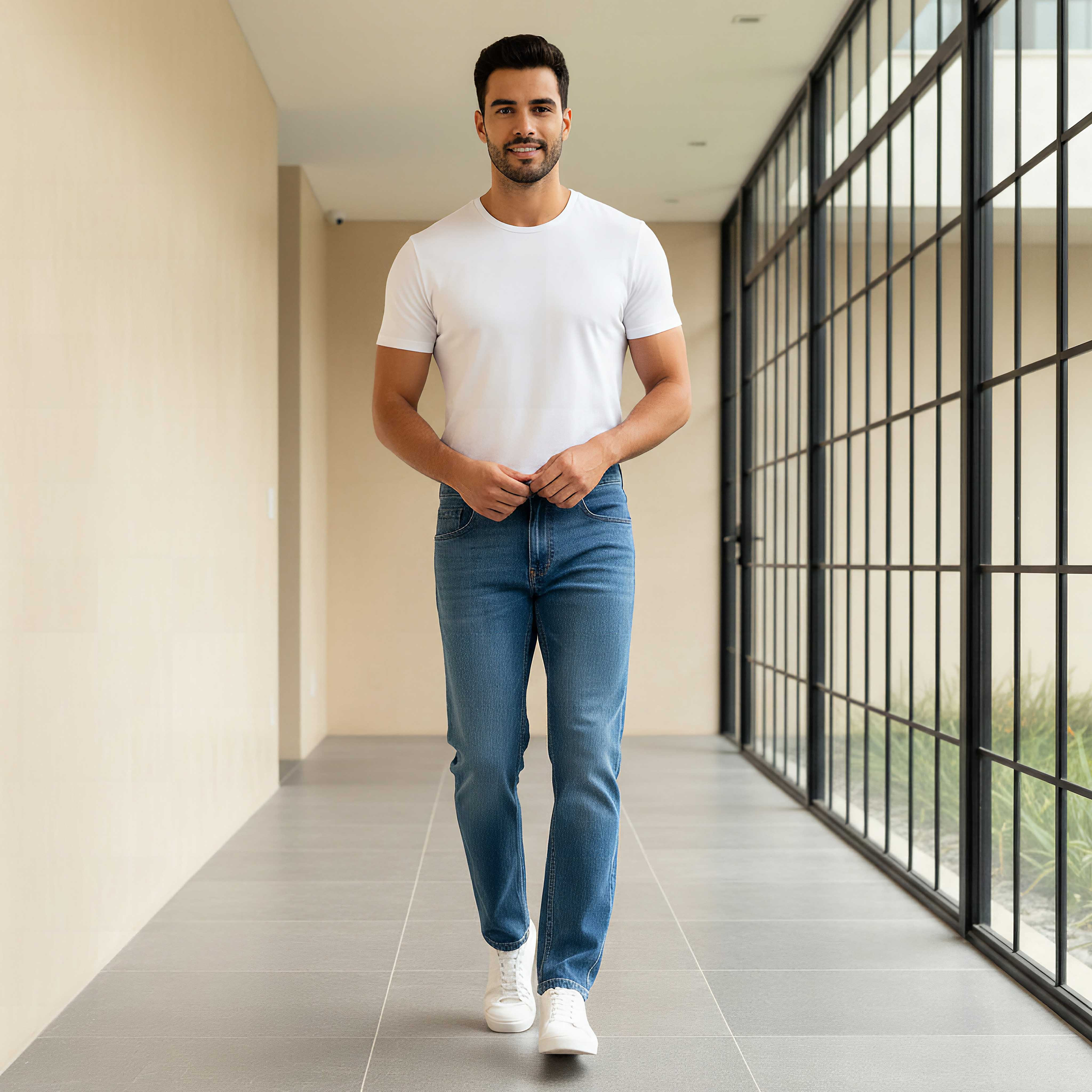 Men Straight Fit Mid-Rise Jeans-men-clothing-bottoms-jeans-image-2