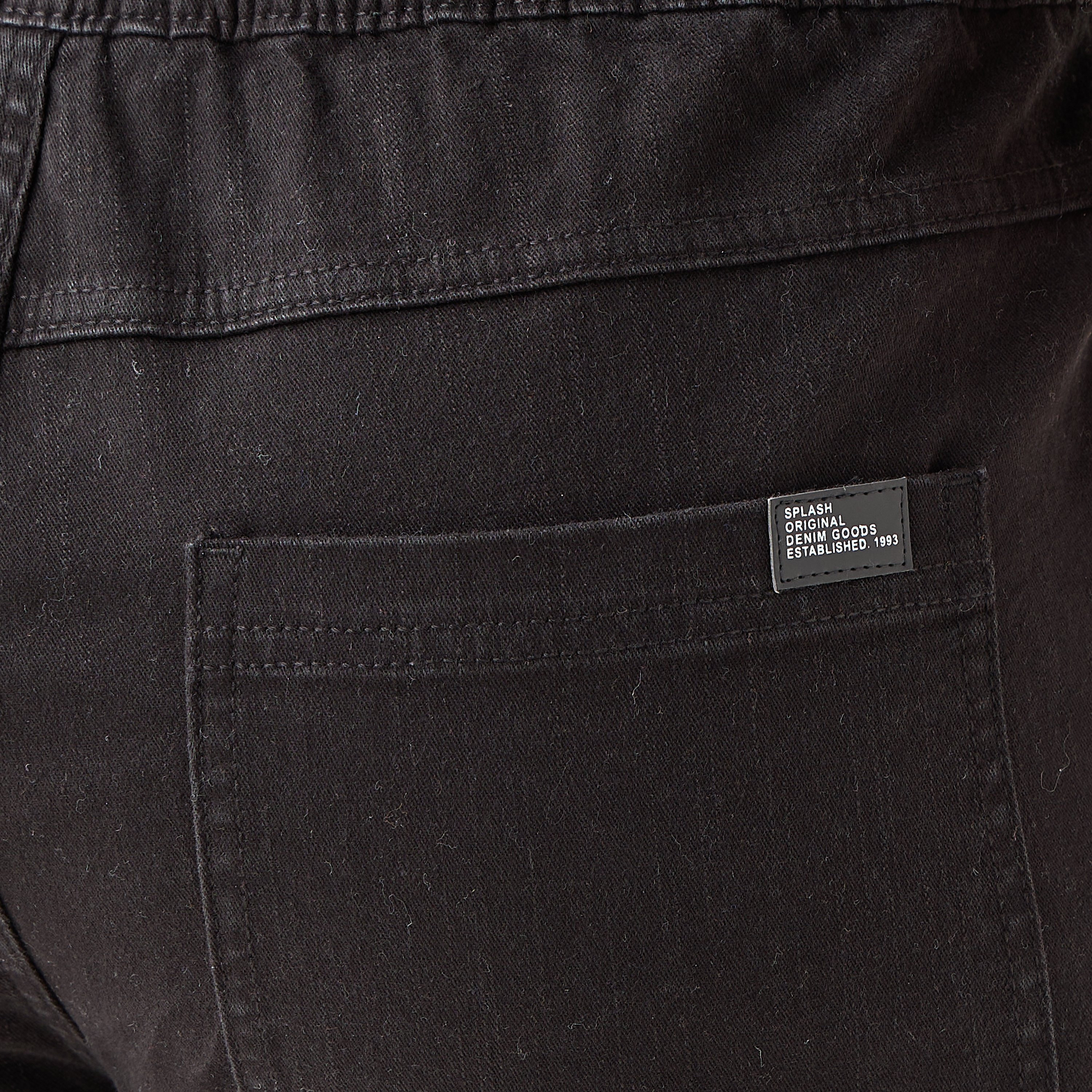 Regular Fit Drawstring Waist Denim Joggers-men-clothing-bottoms-joggers-image-5