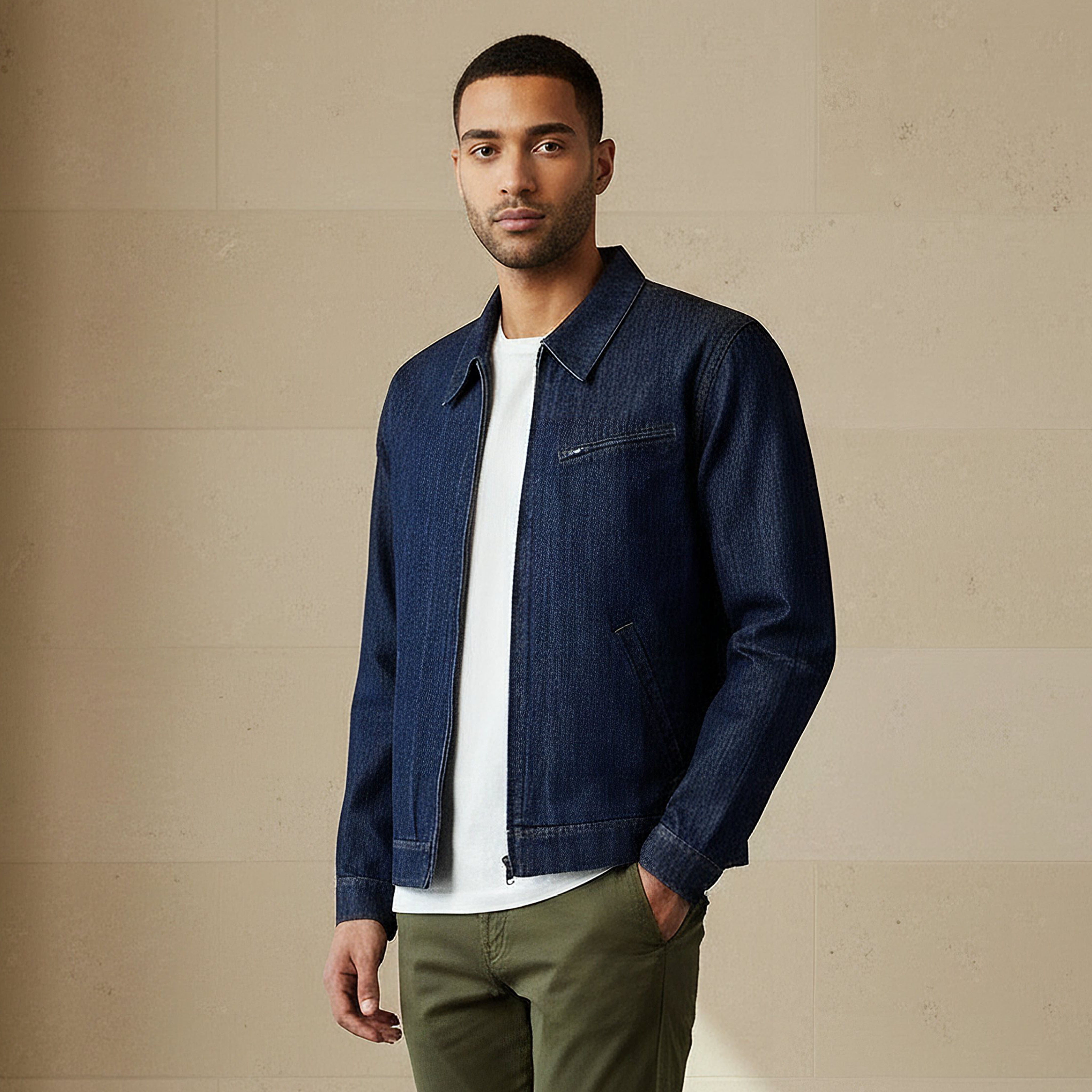Men Regular Fit Zip Through Jacket-men-clothing-jacketsandblazers-jackets-image-1
