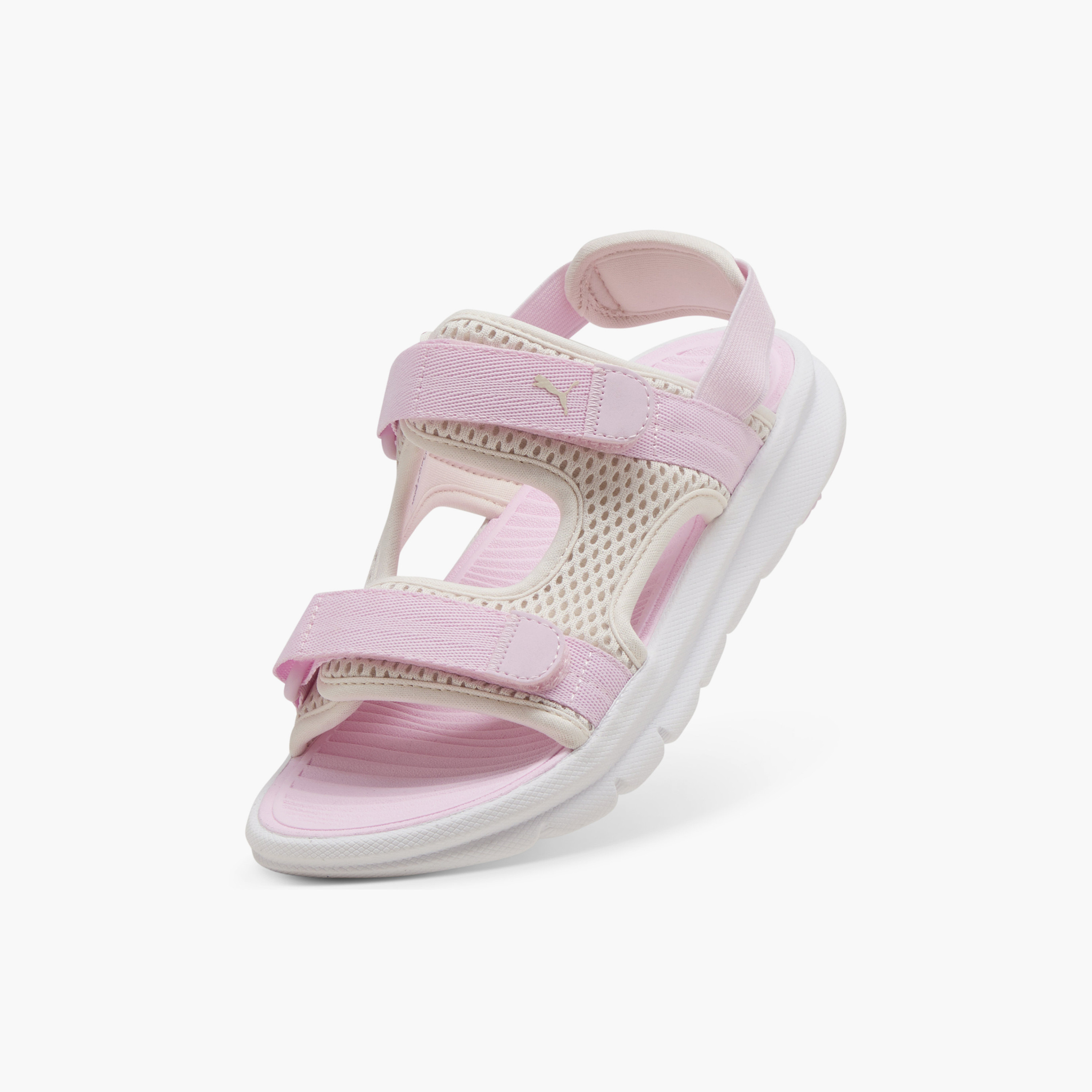 Puma Girls Evolve Logo Print Strap Sandals-girls-shoes-sandals-image-4