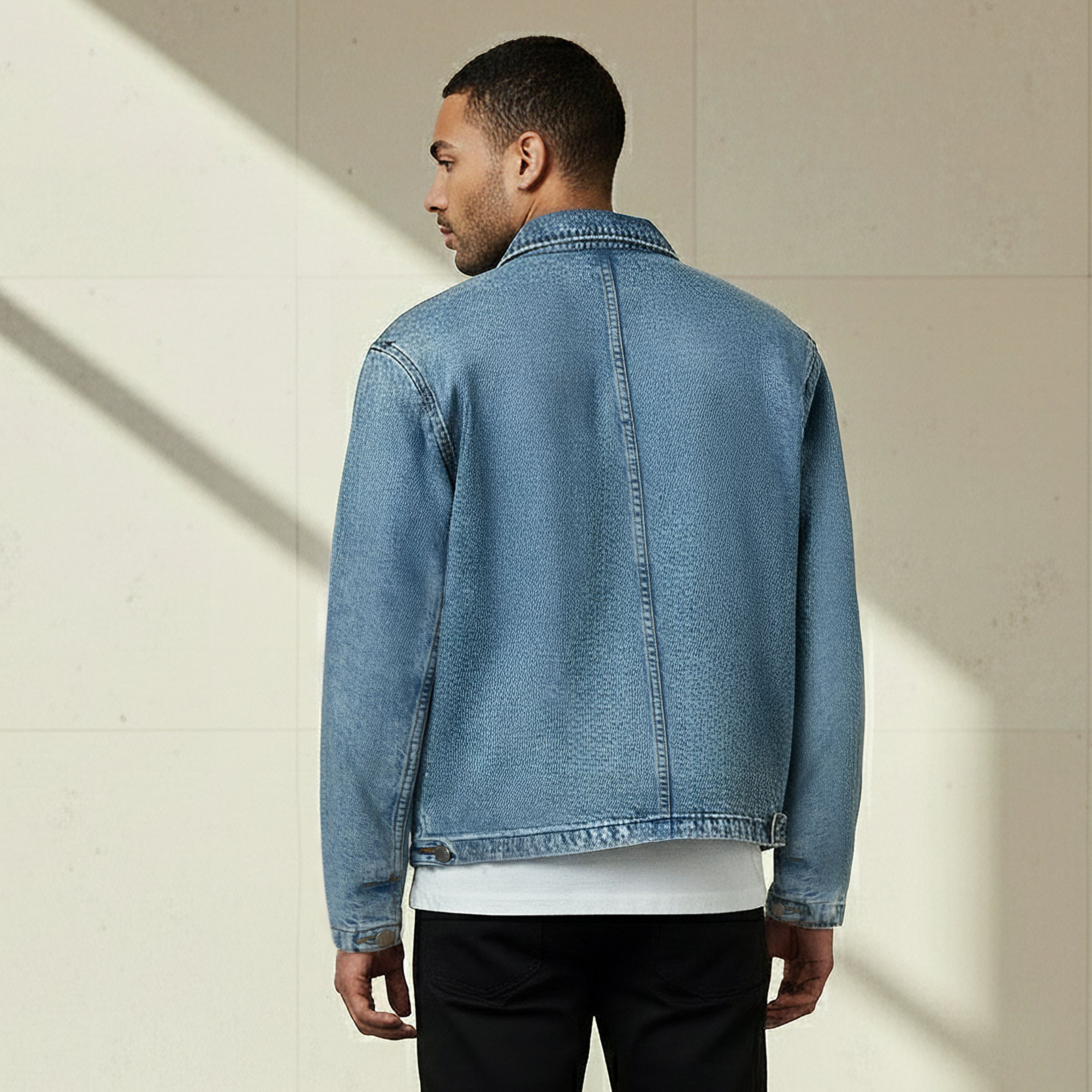 Men Regular Fit Zip Through Denim Jacket-men-clothing-jacketsandblazers-jackets-image-3