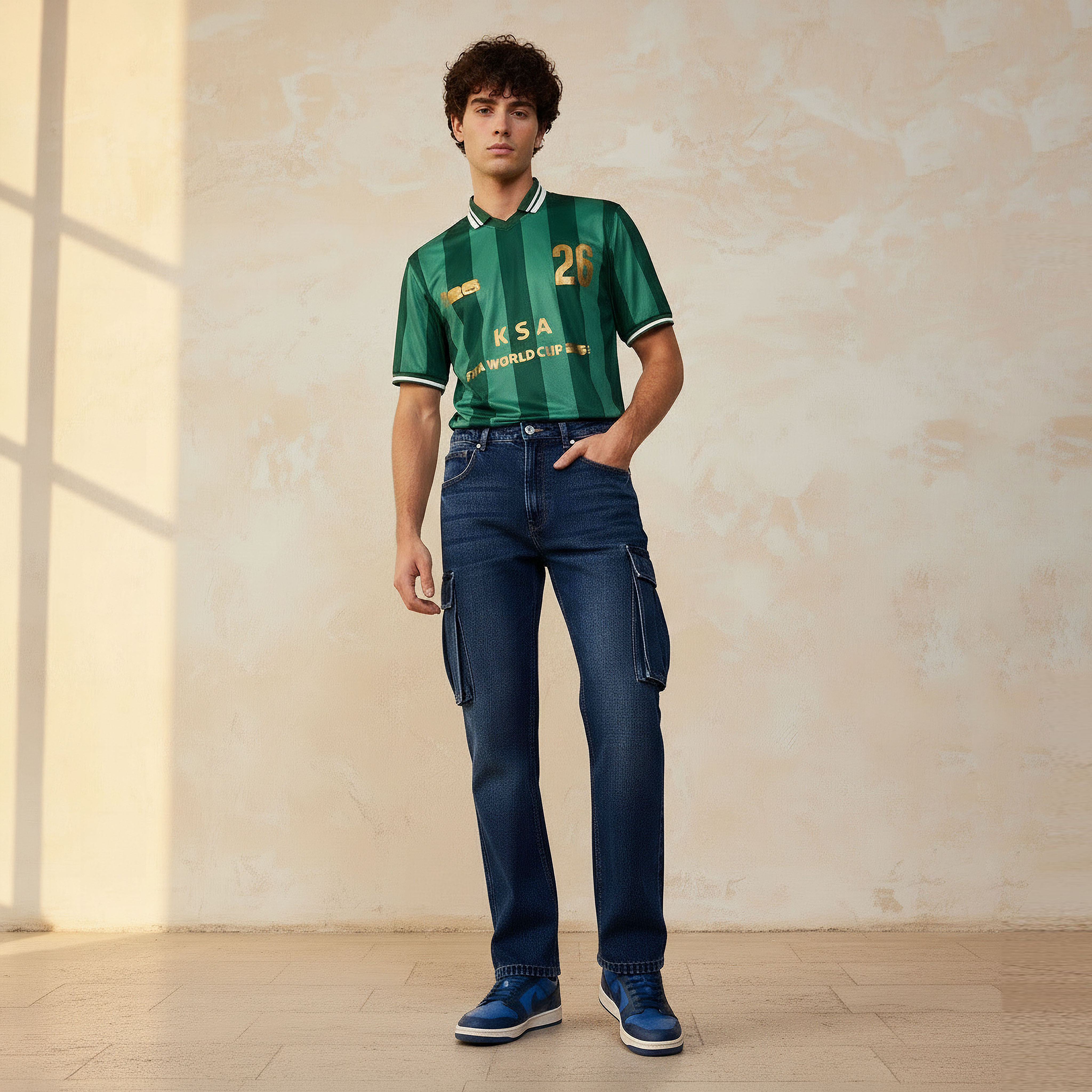 Men Regular Fit Mid-Rise Cargo Jeans-men-clothing-bottoms-jeans-image-5