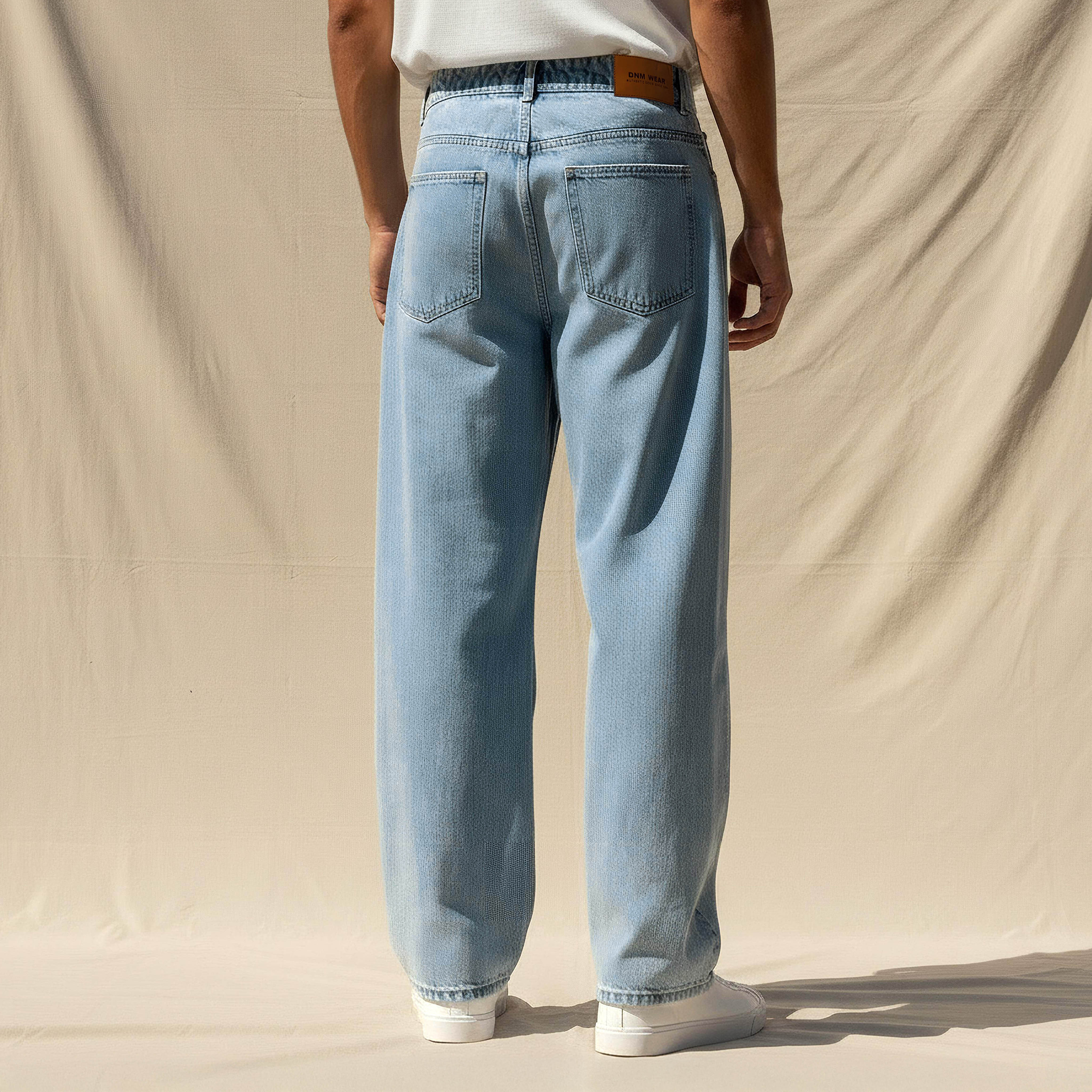 Men Baggy Fit Mid-Rise Jeans-men-clothing-bottoms-jeans-image-4