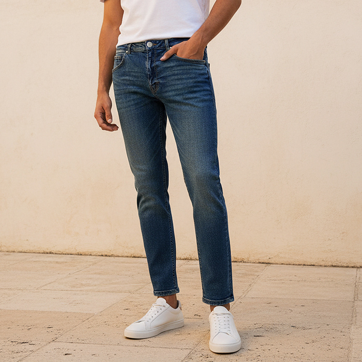 Men Slim Fit Mid-Rise Jeans-men-clothing-bottoms-jeans-image-1