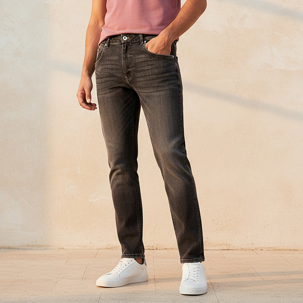 Men Slim Fit Mid-Rise Jeans-men-clothing-bottoms-jeans-image-1