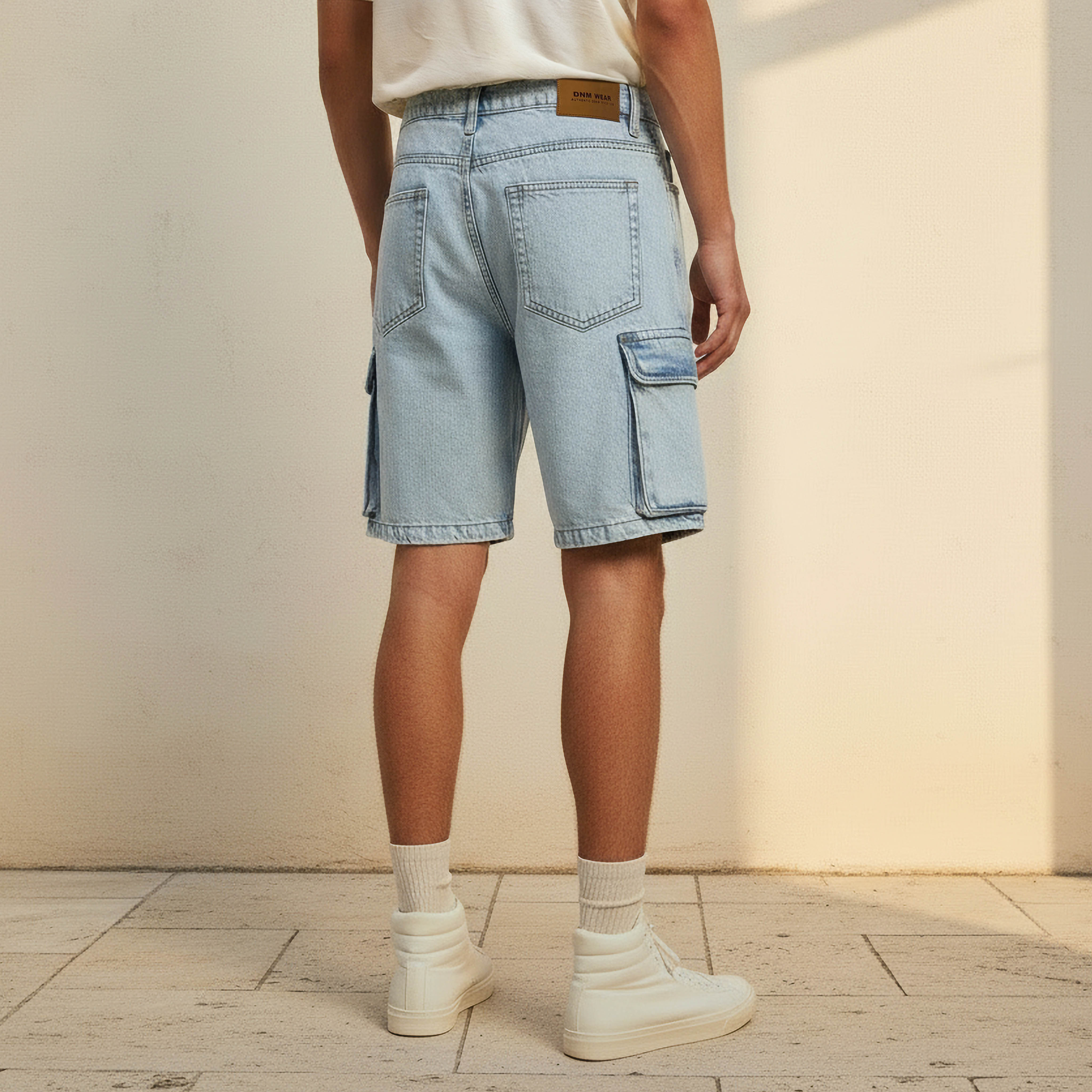 Men Regular Fit Shorts Cotton-men-clothing-bottoms-shorts-image-4