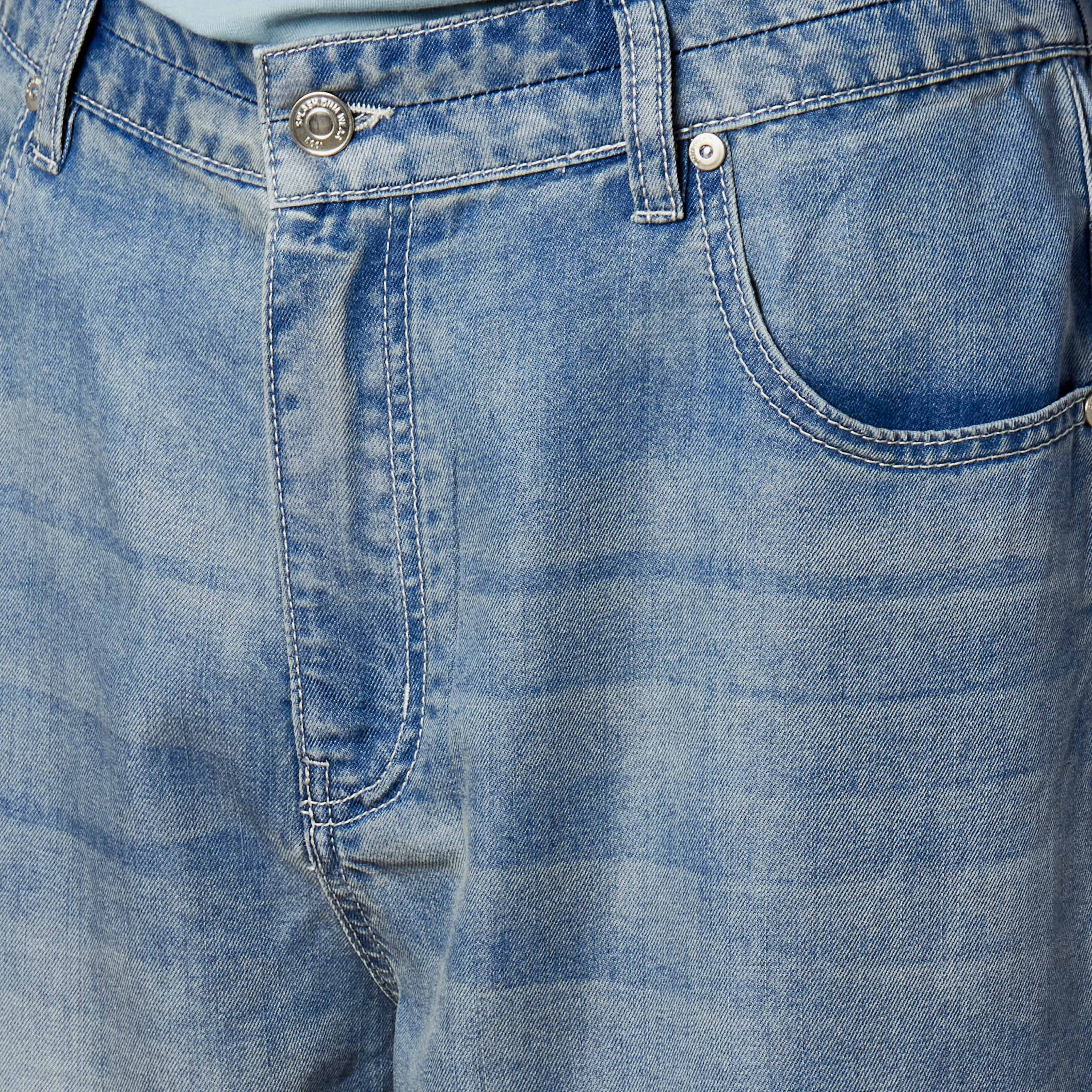 Men Baggy Fit Mid-Rise Jeans-men-clothing-bottoms-jeans-image-2