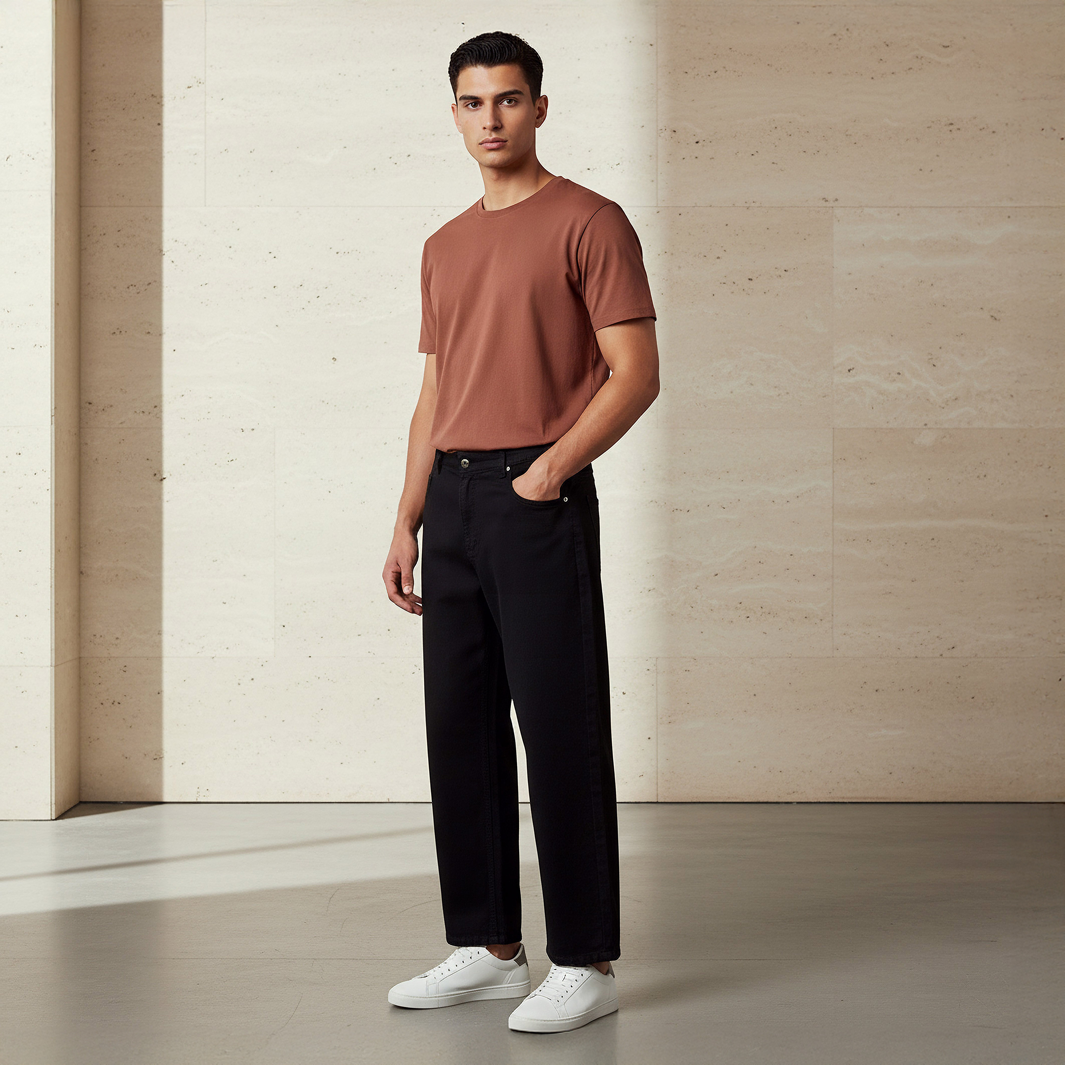 Men Baggy Fit Mid-Rise Jeans-men-clothing-bottoms-jeans-image-3