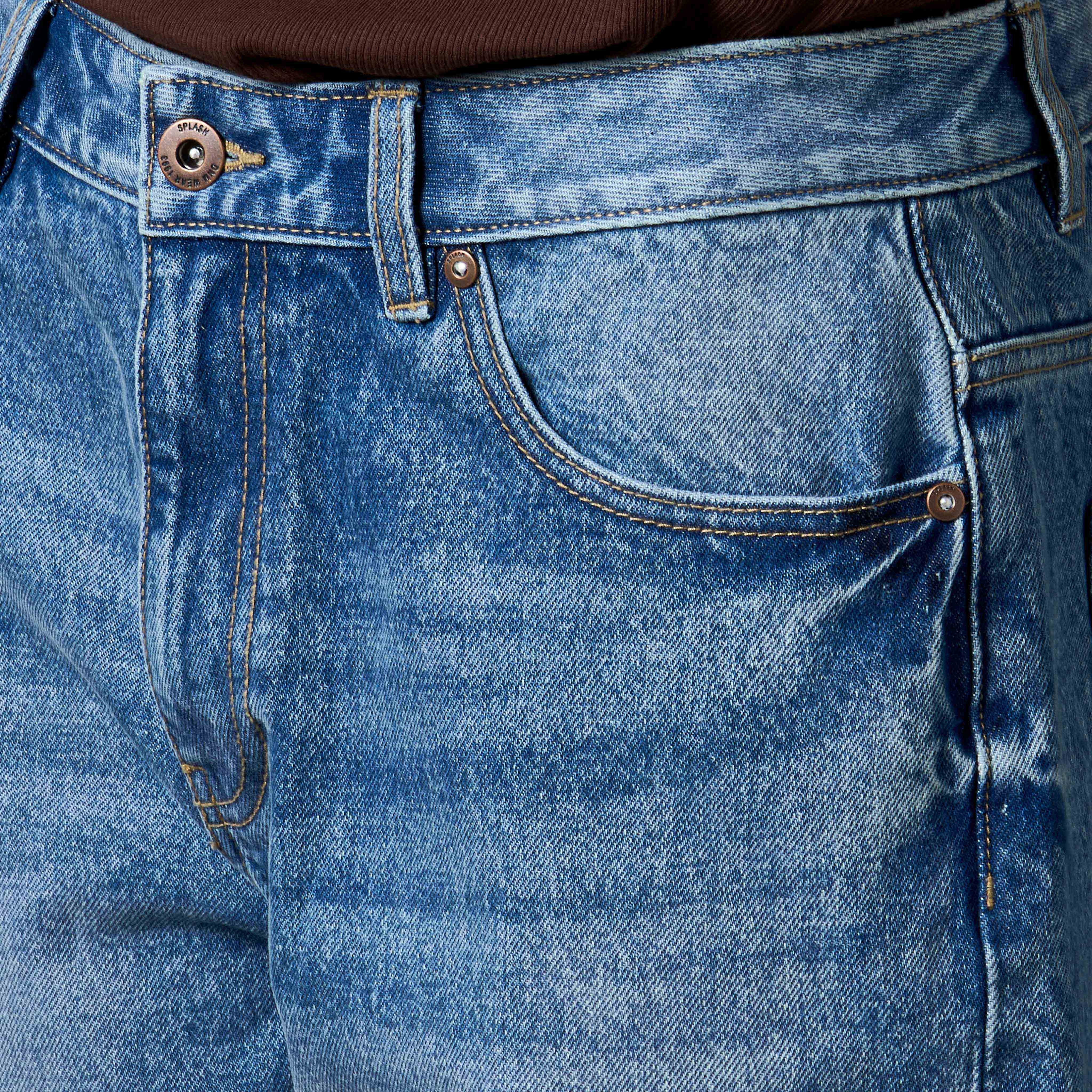 شورت دينم بقصّة عادية للرجال-men-clothing-bottoms-shorts-image-2