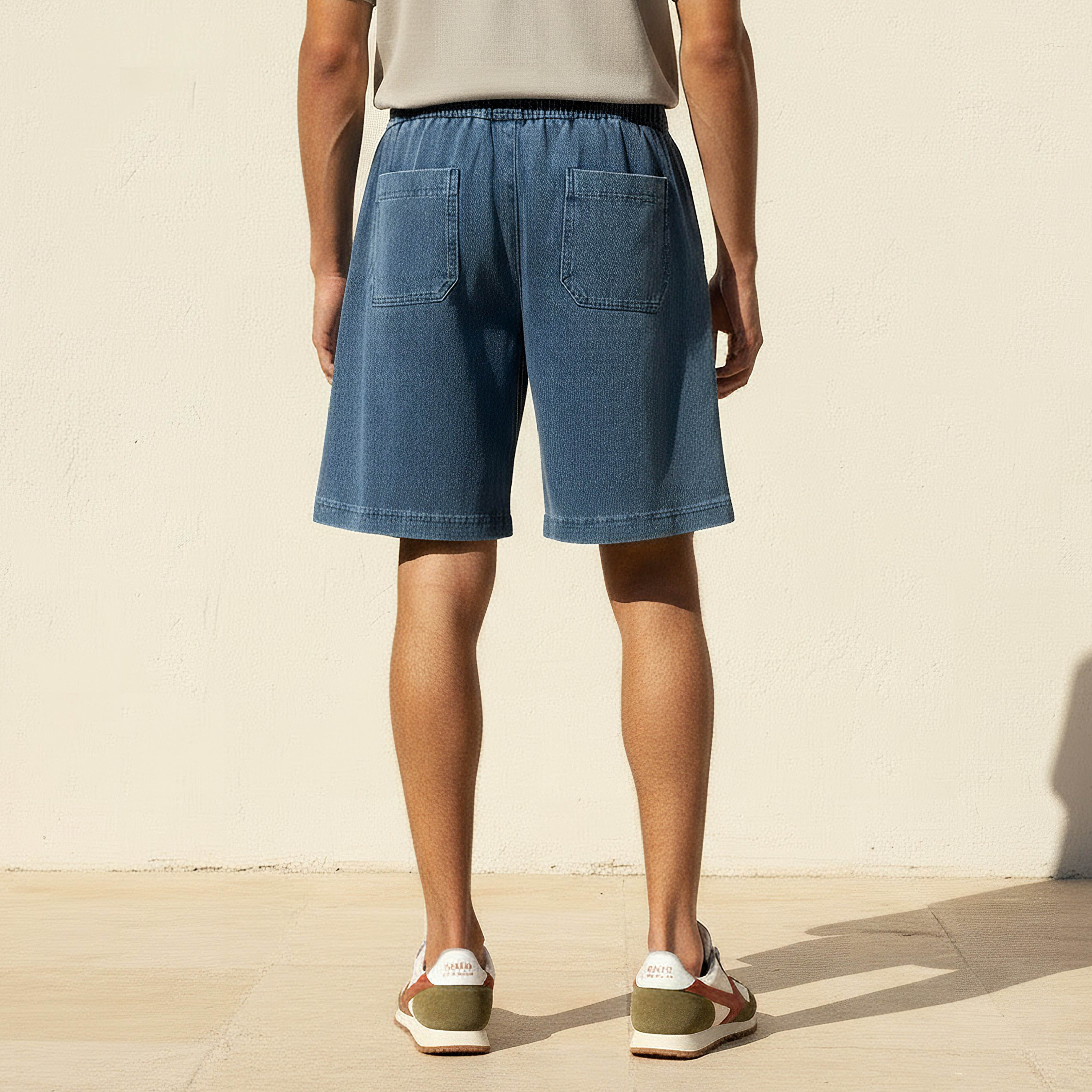 Men Regular Fit Shorts Cotton-men-clothing-bottoms-shorts-image-4