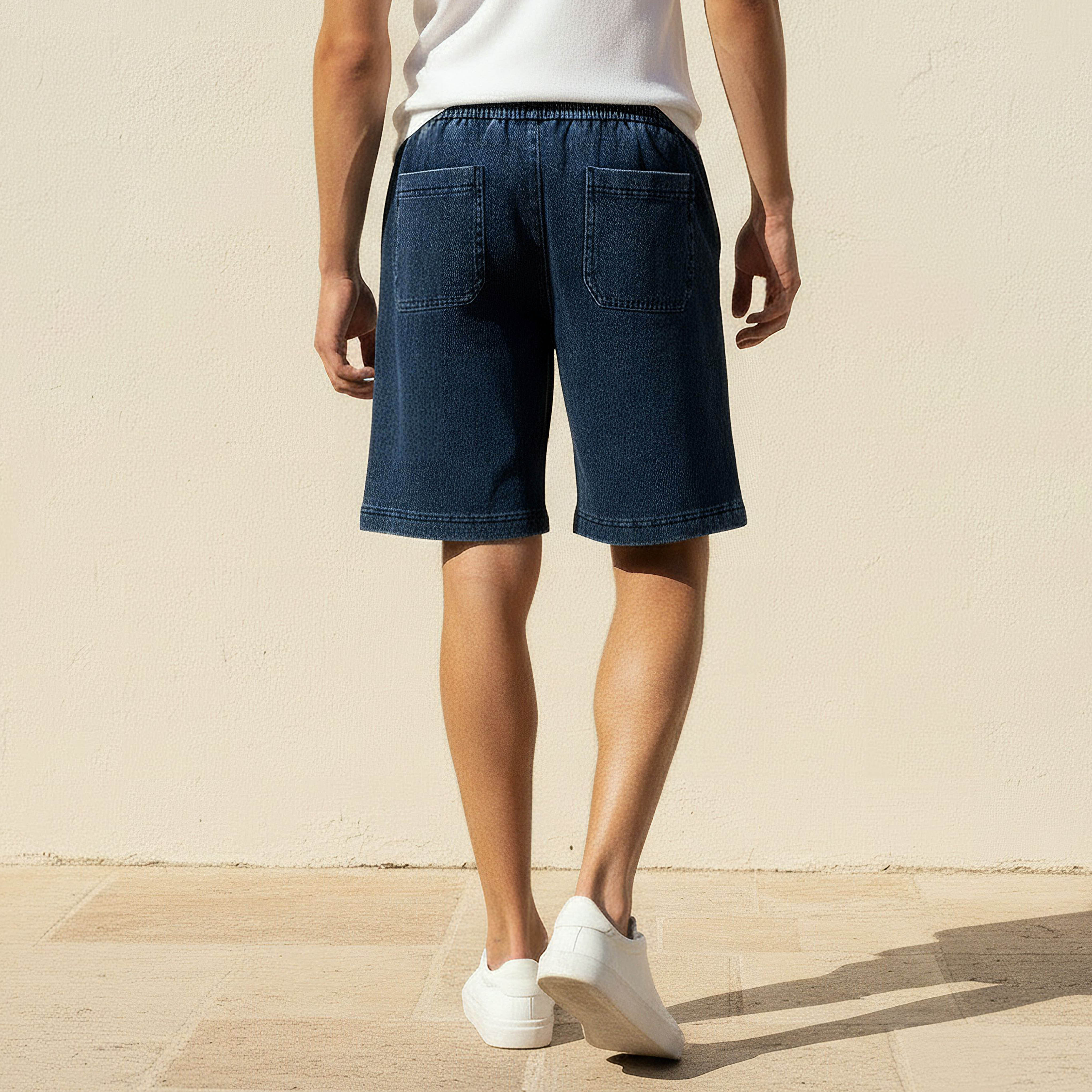 Men Regular Fit Shorts Cotton-men-clothing-bottoms-shorts-image-4