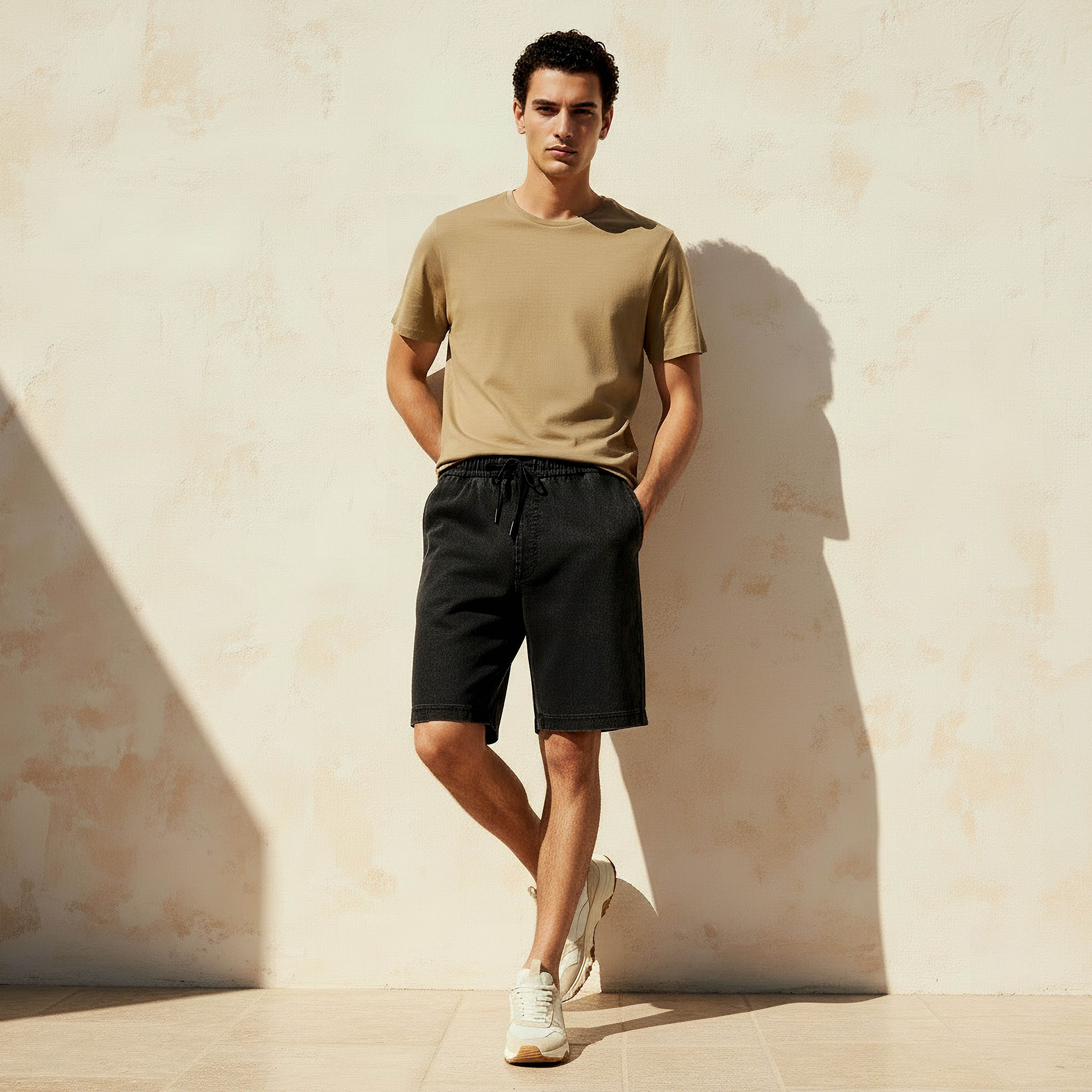 Men Regular Fit Shorts Cotton-men-clothing-bottoms-shorts-image-3