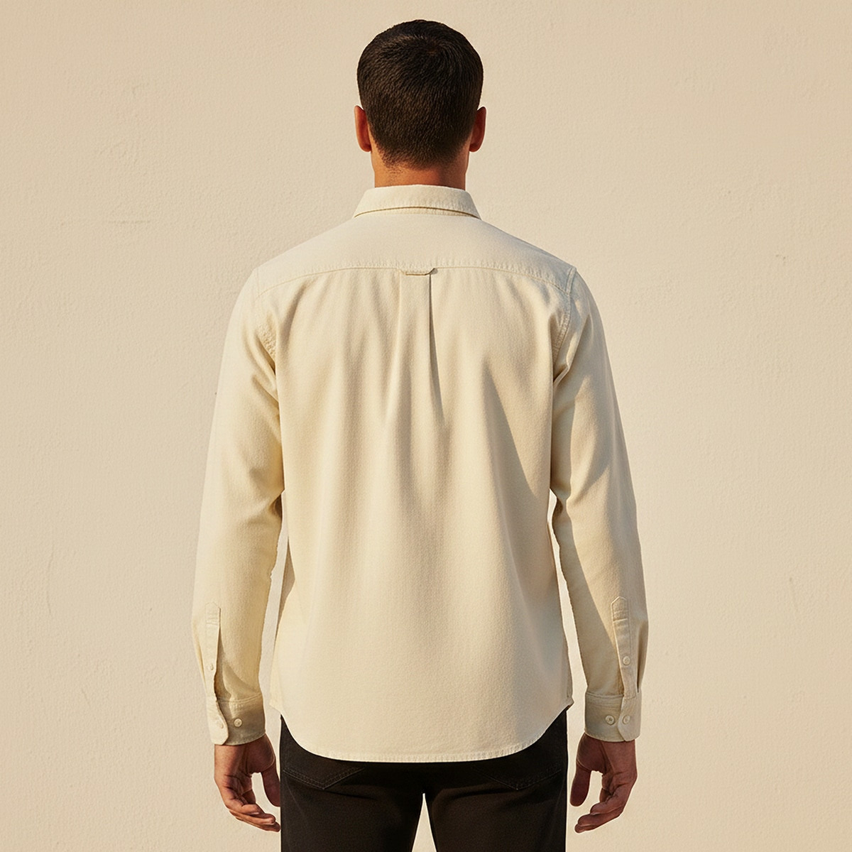 Splash Denim Regular Fit Button-Down Collar Long Sleeves Shirt-men-clothing-shirts-image-4