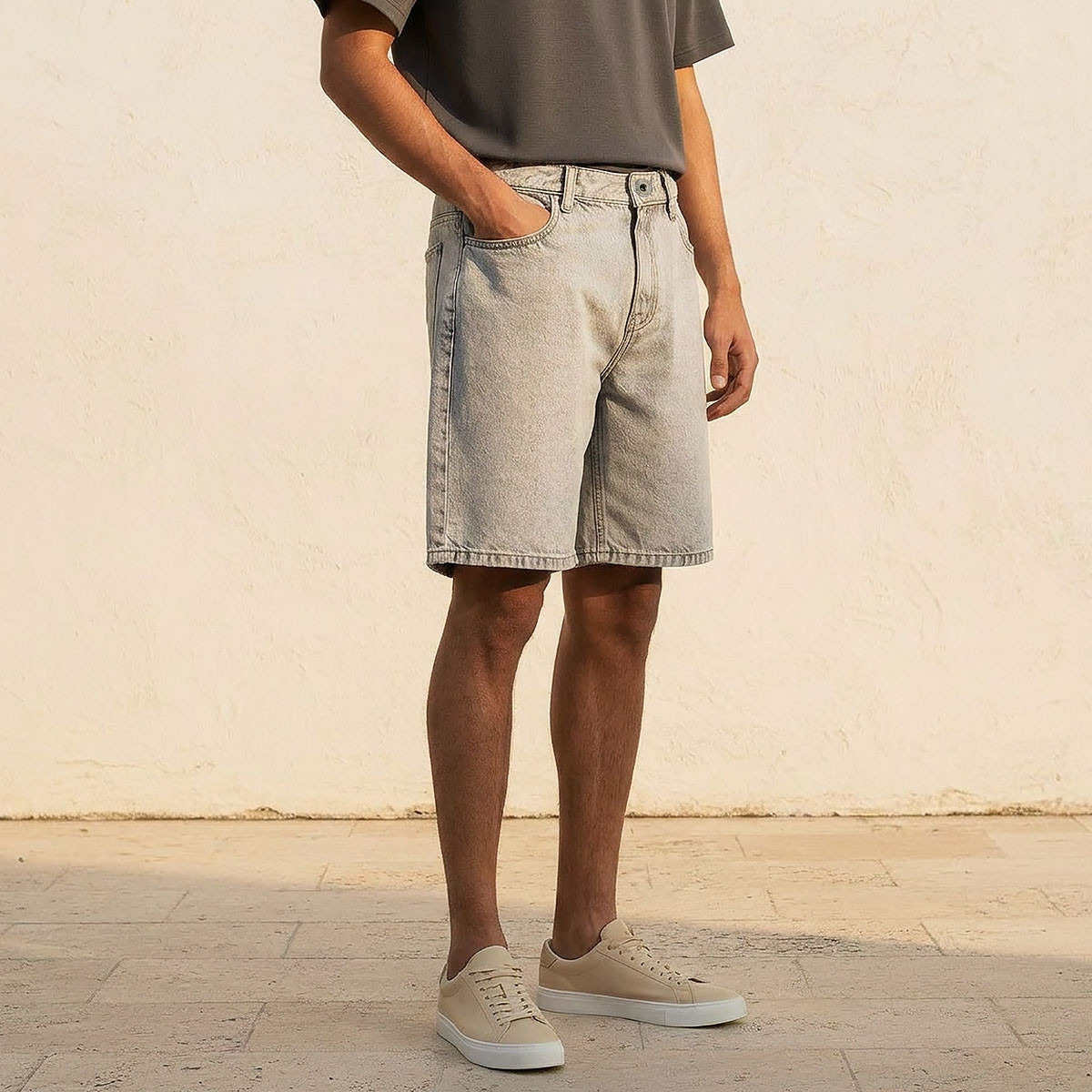 Splash Denim Shorts-men-clothing-bottoms-shorts-image-1